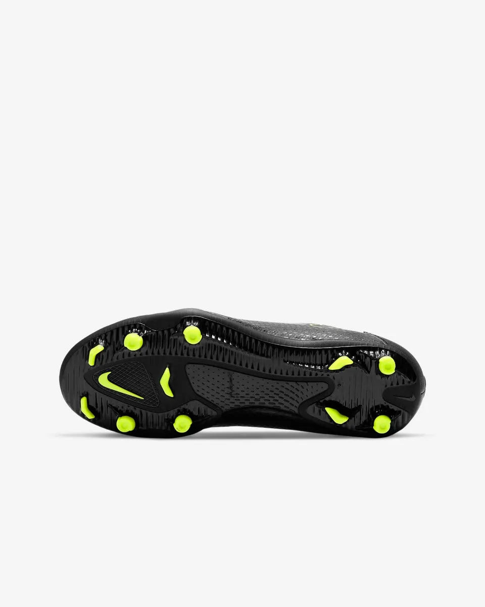 Nike JR Phantom GT Club FG-MG - Black-Volt (Bottom)