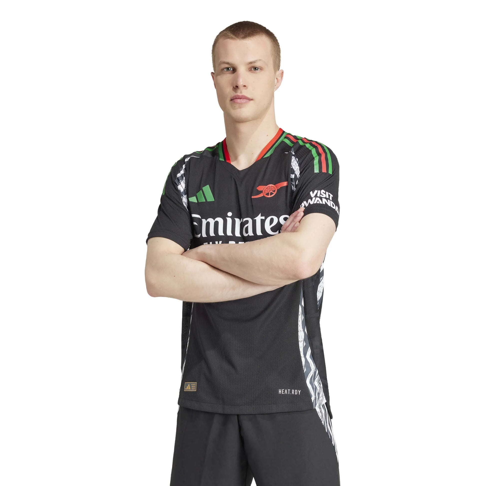 adidas 2024-25 Arsenal Men's Authentic Away Jersey (Model - Front)