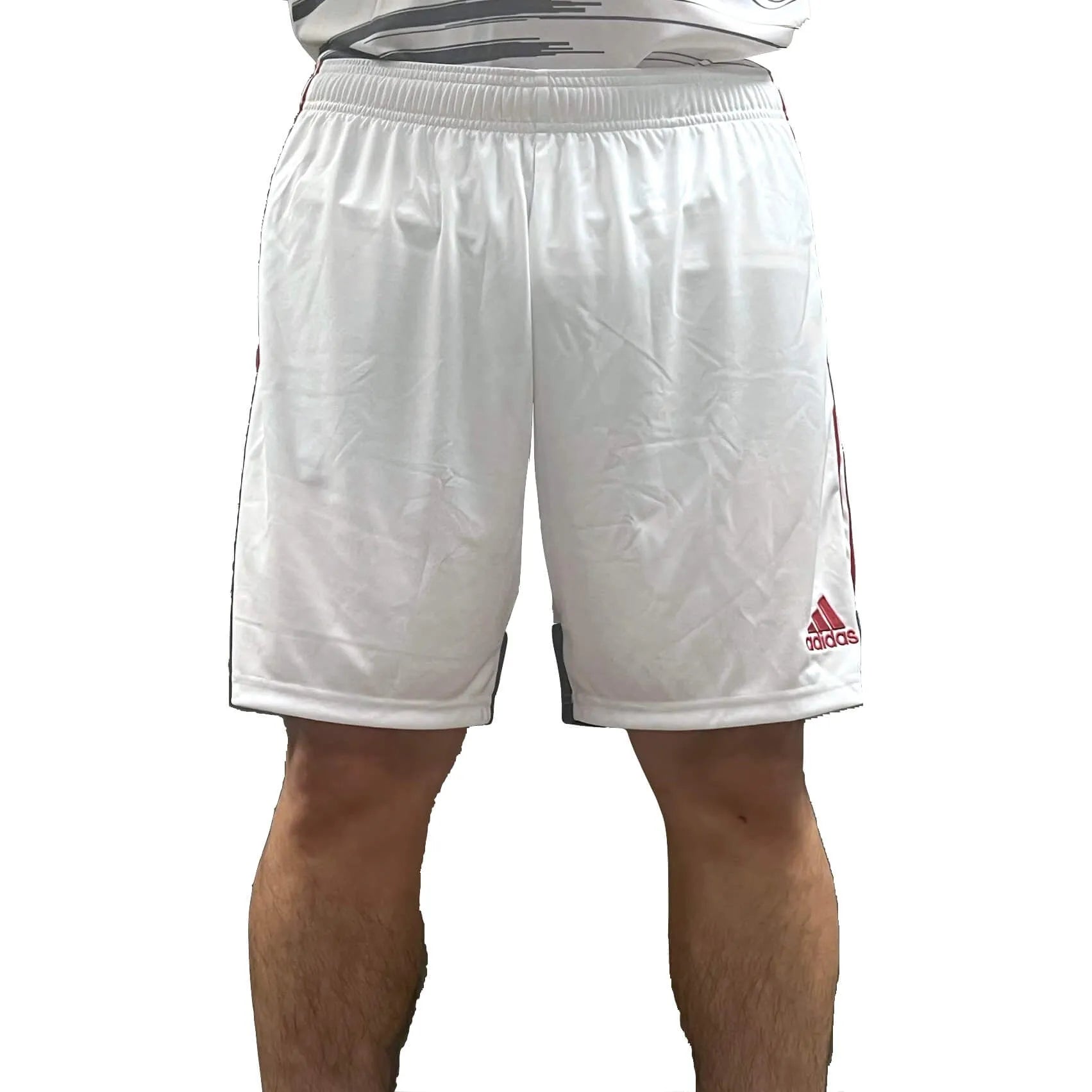 adidas Mi Tastigo 19 Short White-Red-Grey (Model - Front)