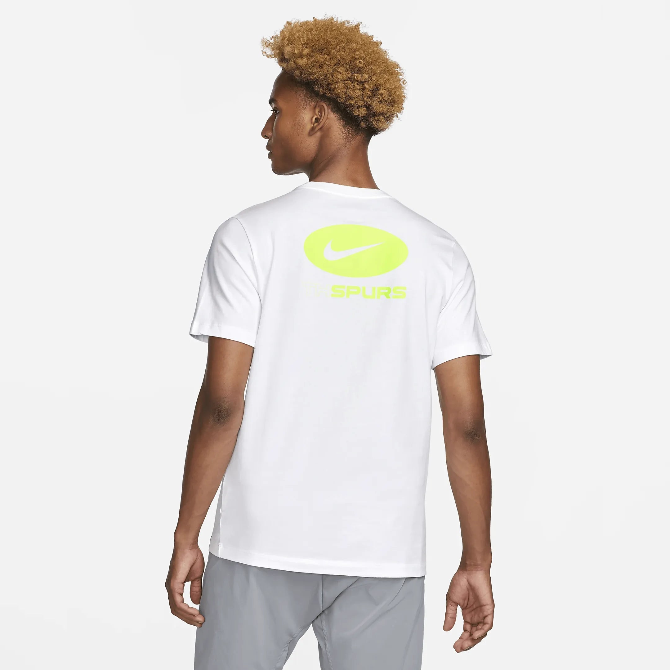 Nike 2022-23 Tottenham Voice Tee - White (Model - Back)