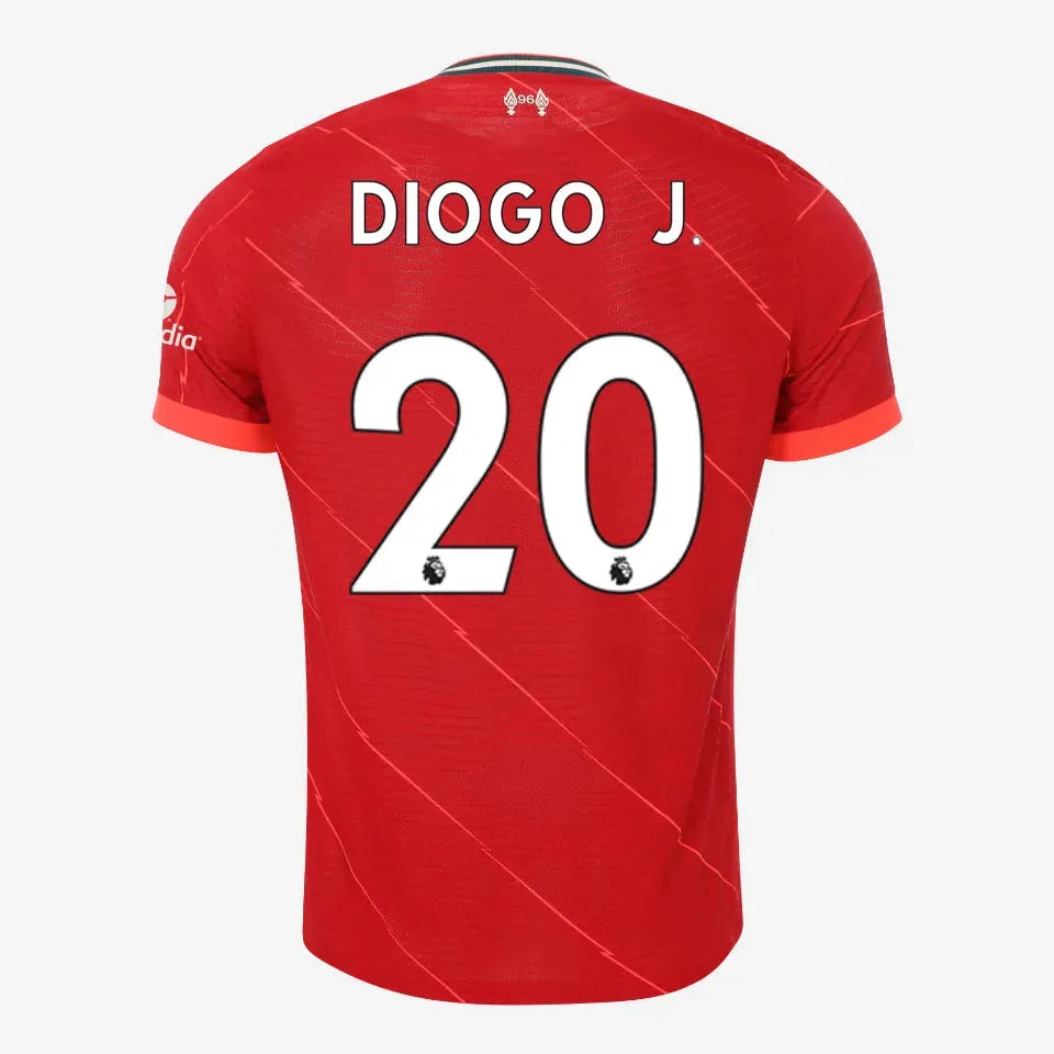Nike 2021-22 Liverpool Home Jersey - Gym Red
