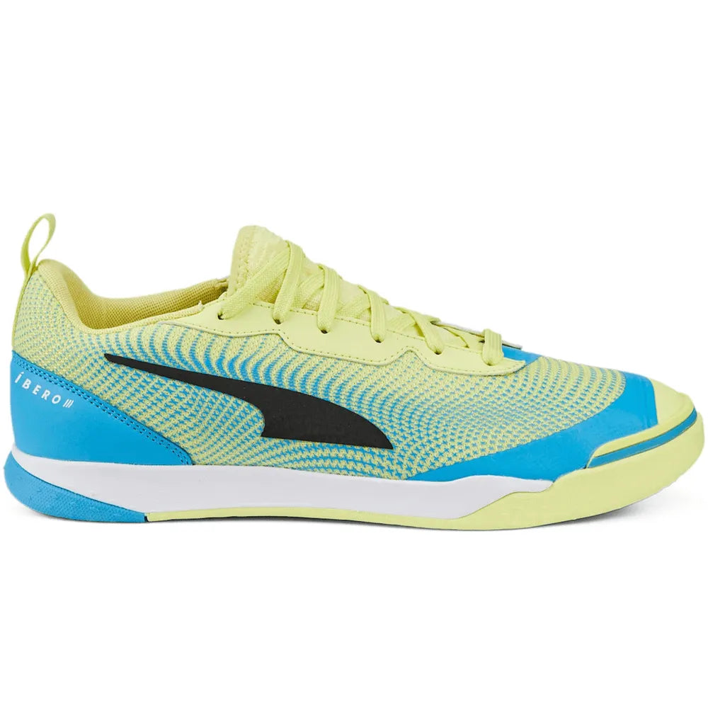 Puma Ibero III Indoor Fresh Yellow-Bleu Azur-Puma White (Side 1)