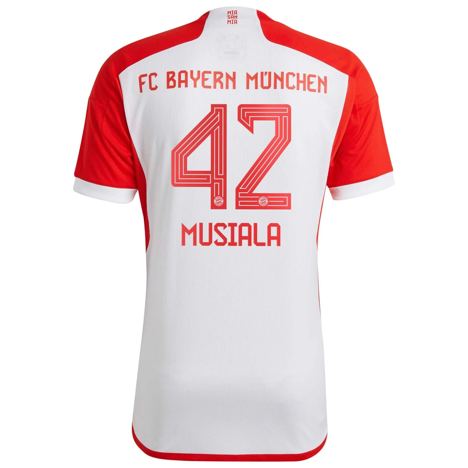 adidas 2023-24 Bayern Munich Men's Stadium Home Jersey