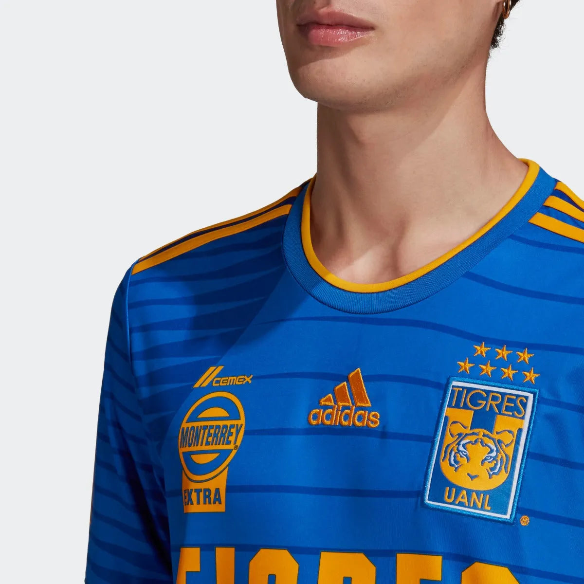 Adidas 2020-21 Tigres Away Jersey - Blue-Collegiate Gold