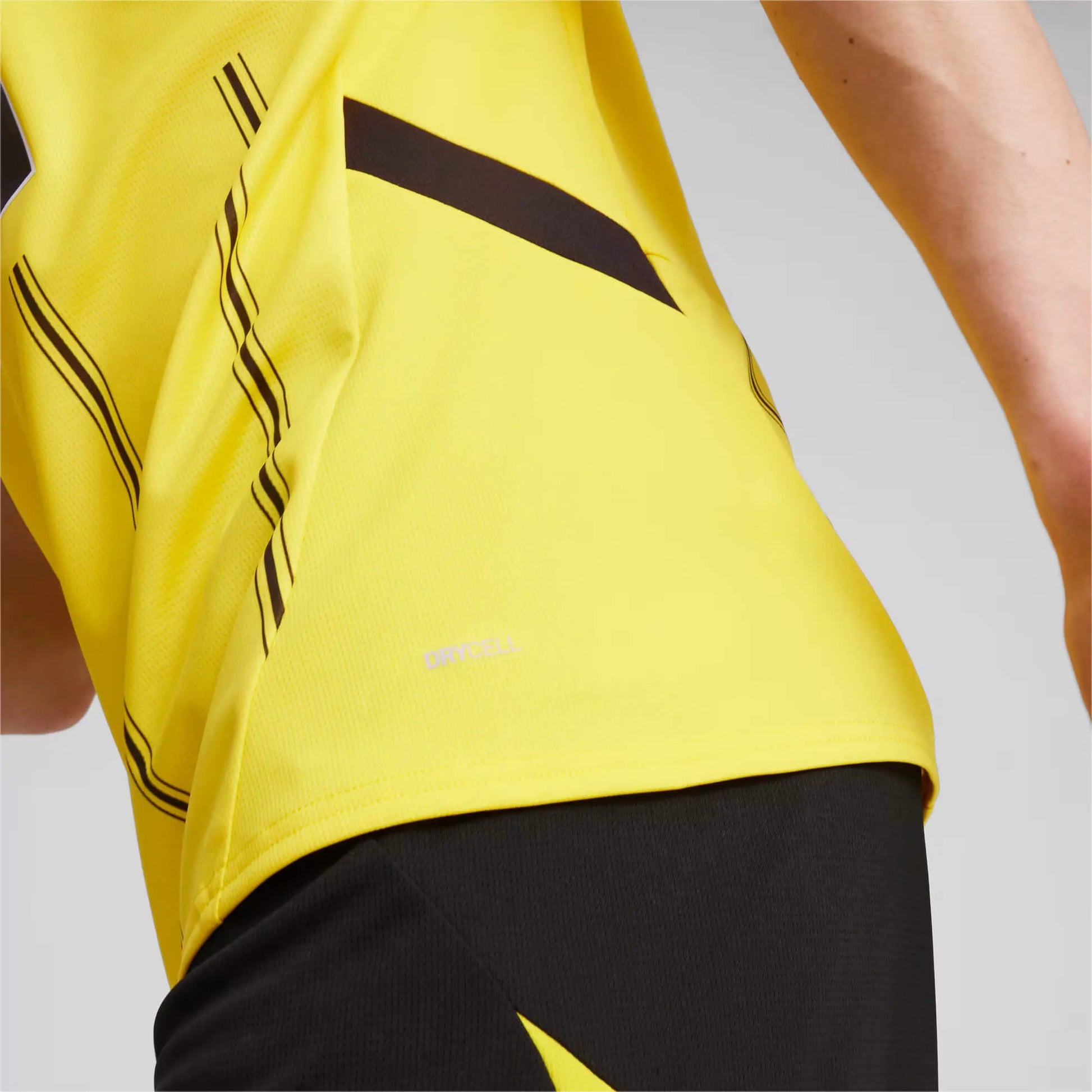 Puma 2024-25 Borussia Dortmund Men's Stadium Home Jersey (Detail 2)