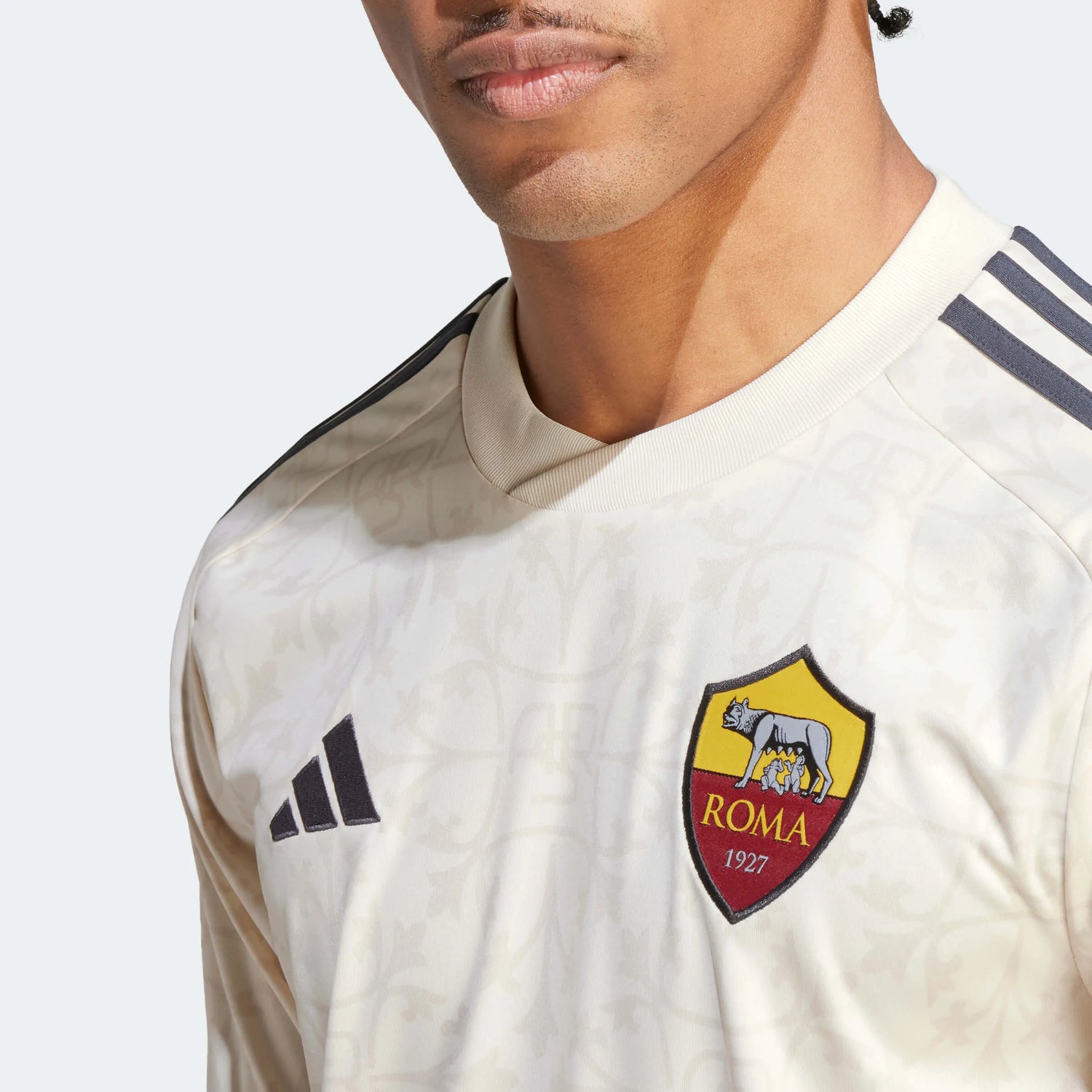 adidas 2023-24 Roma Men's Stadium Away Jersey (Detail 1)