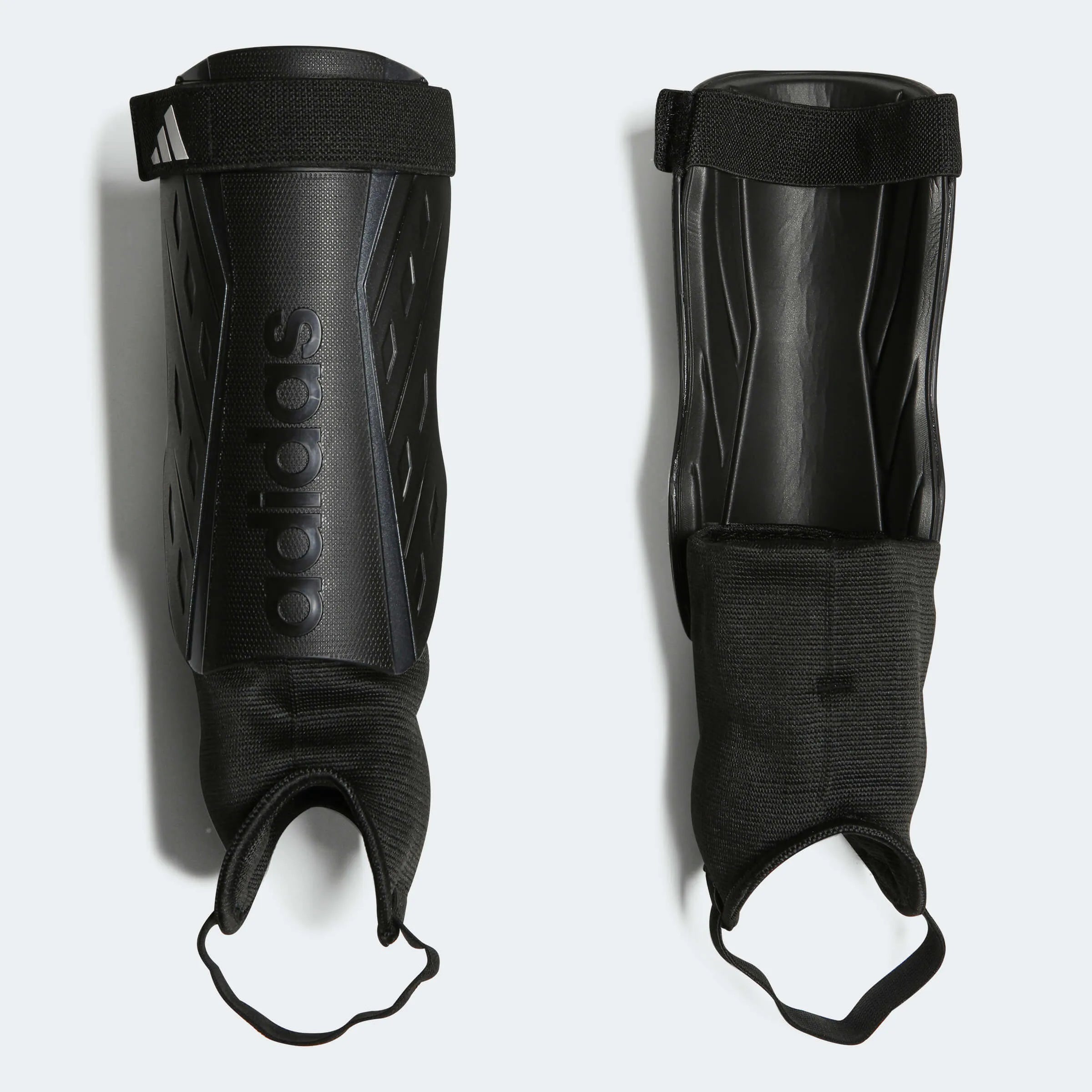 adidas Youth Tiro Match Shin Guards - Black-White (Set)