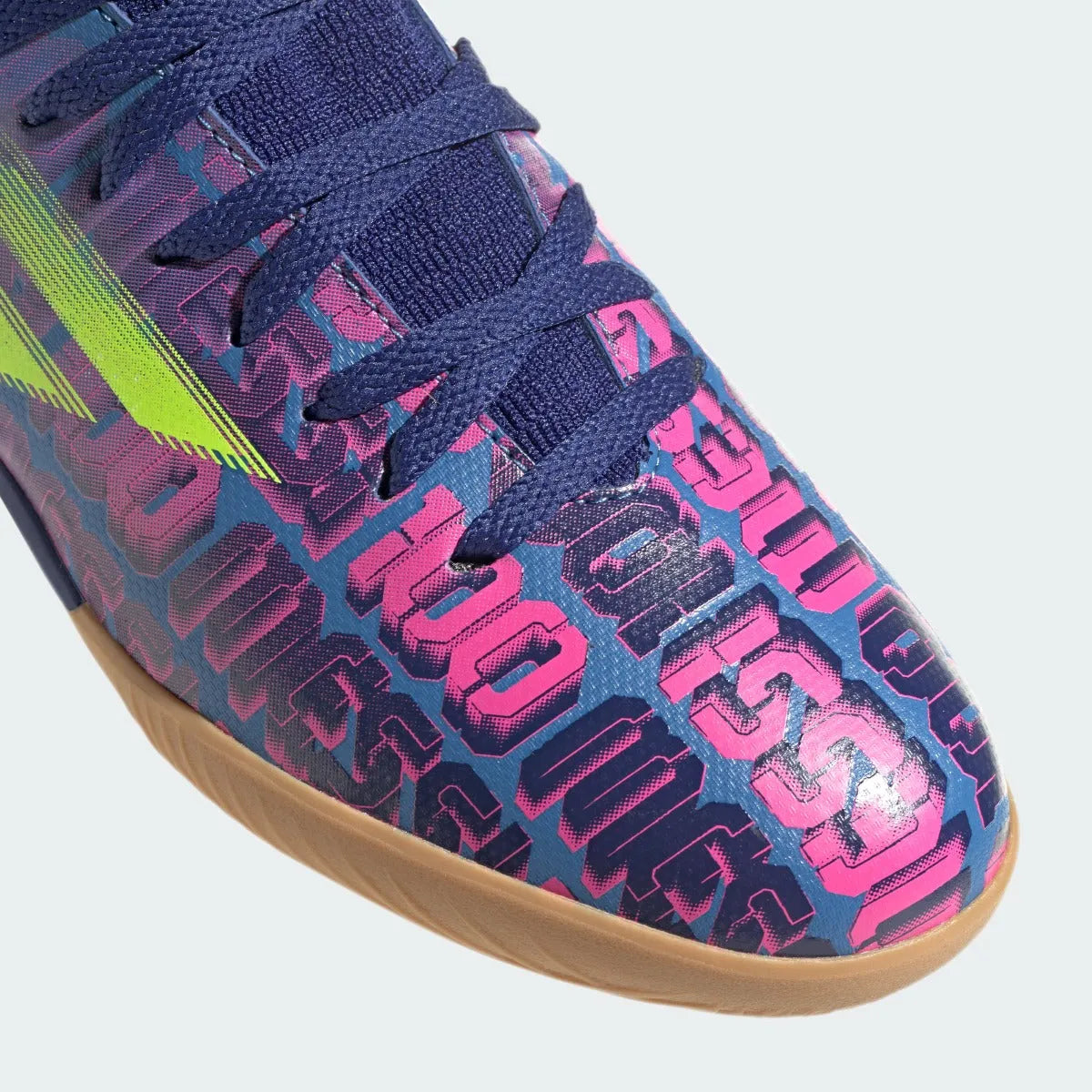 Adidas JR X Speedflow MESSI .3 IN -  Blue-Pink-Yellow (Detail 1)