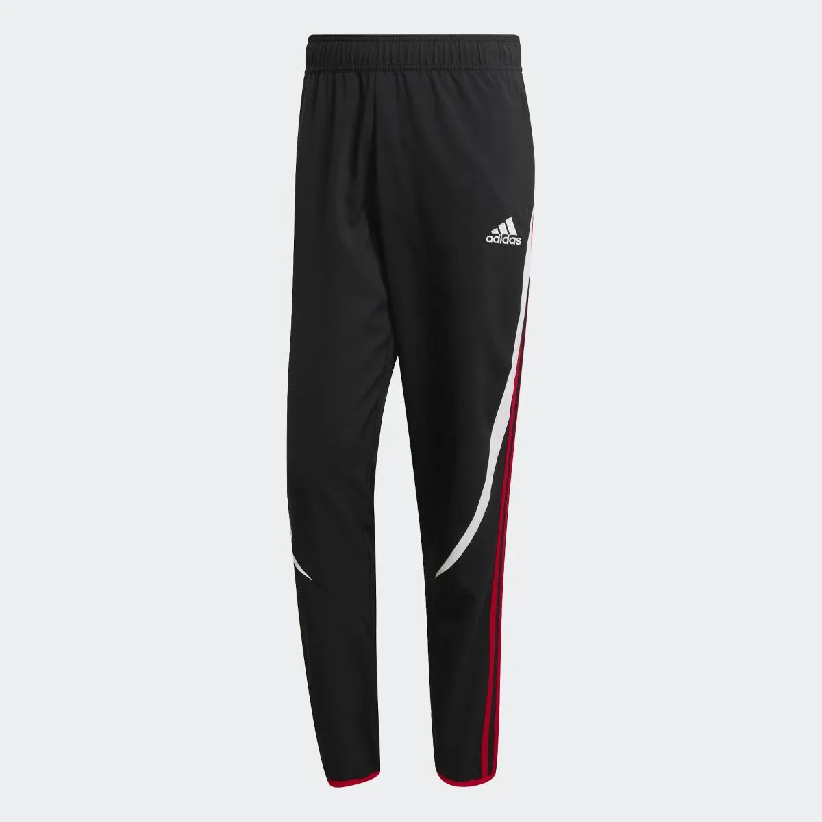 adidas 21-22 Manchester United Teamgeist Woven Pants - Black (Front)