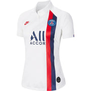 Nike 2019-20 PSG WOMENS Third Jersey - White-Red-Navy