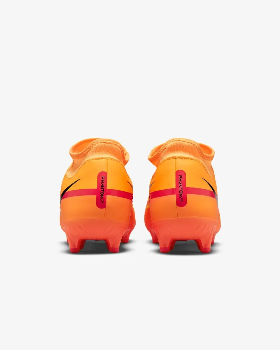 Nike Phantom GT2 Academy DF FG-MG - Laser Orange-Black (Pair - Back)