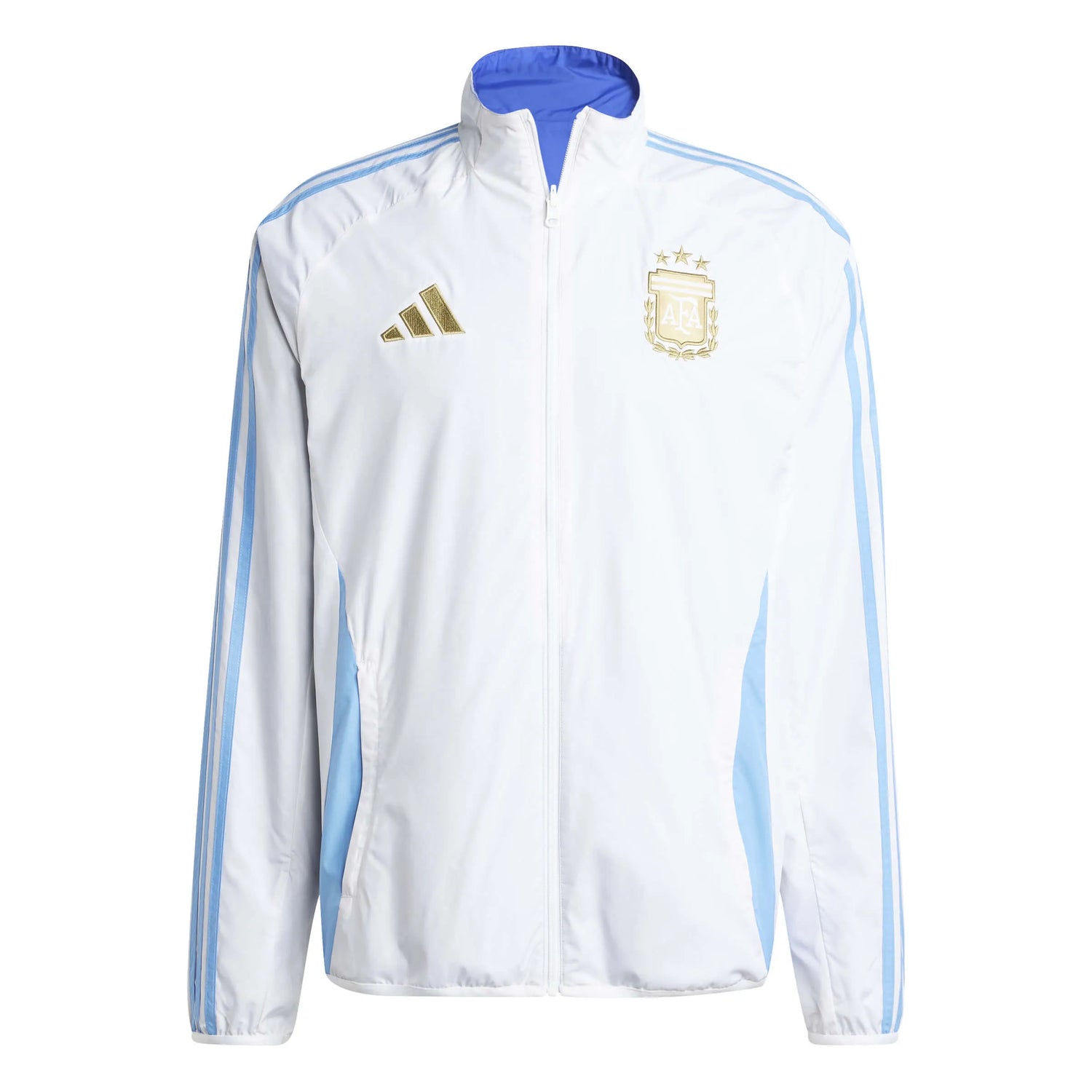 adidas 2024-25 Argentina Men's Anthem Jacket (Front)