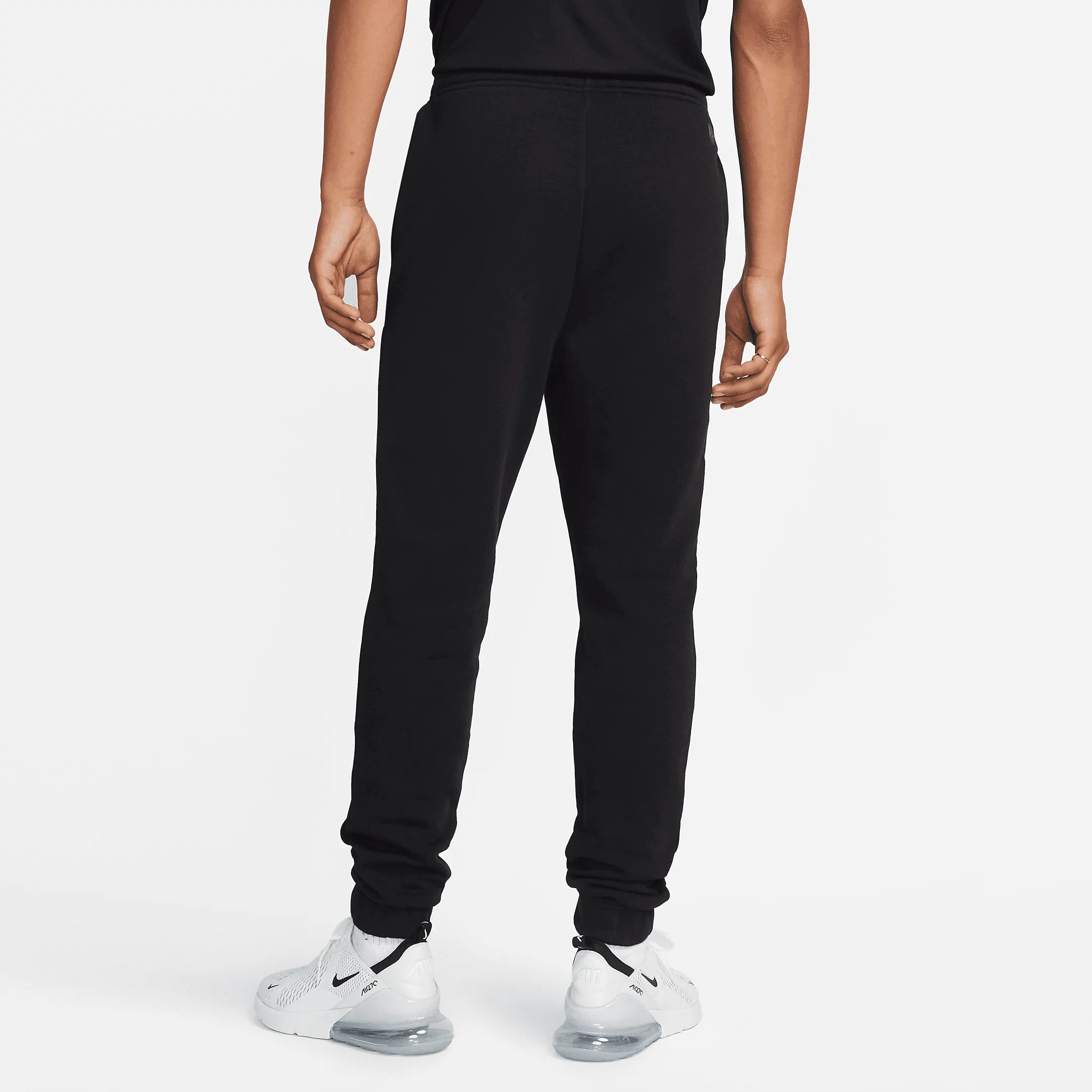 Nike 2022-23 Chelsea FC GFA Fleece Pants - Black-Sesame (Model - Back)