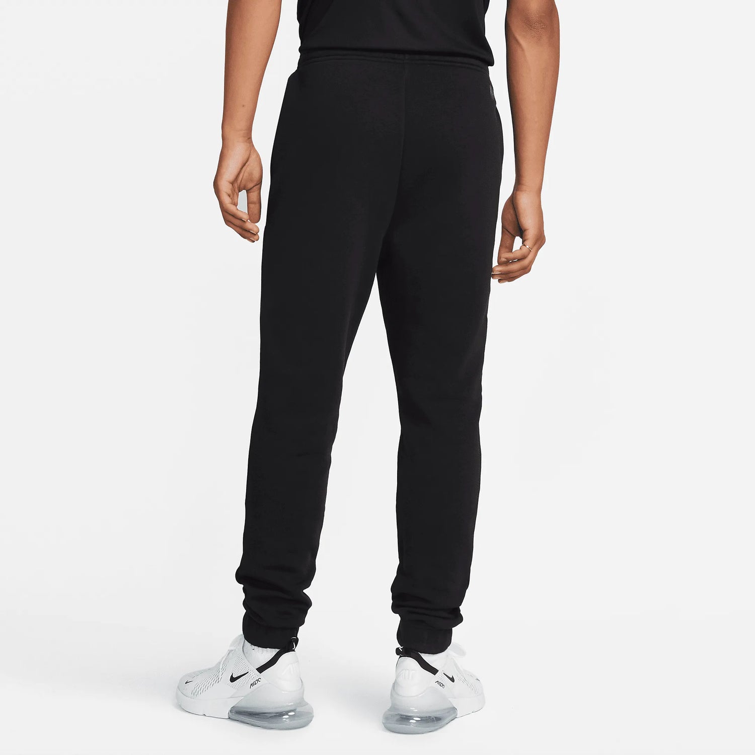 Nike 2022-23 Chelsea FC GFA Fleece Pants - Black-Sesame (Model - Back)