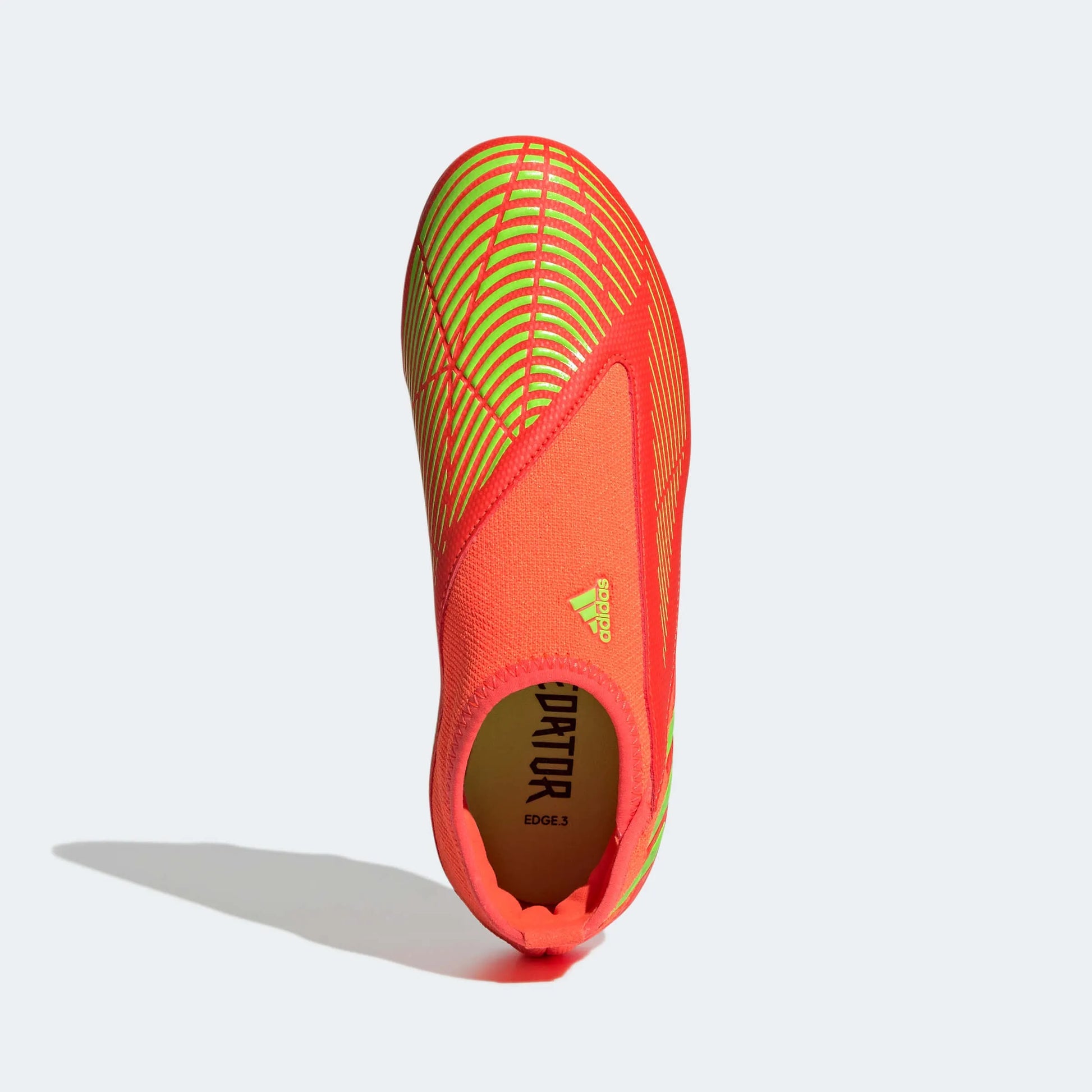 adidas JR Predator Edge .3 Laceless FG - Solar Red-Solar Green (Top)