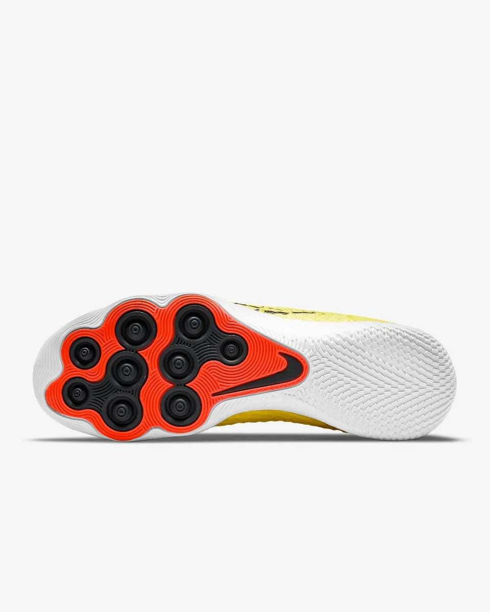 Nike React Gato Indoor Soccer Shoes IC - Yellow-Dark Grey