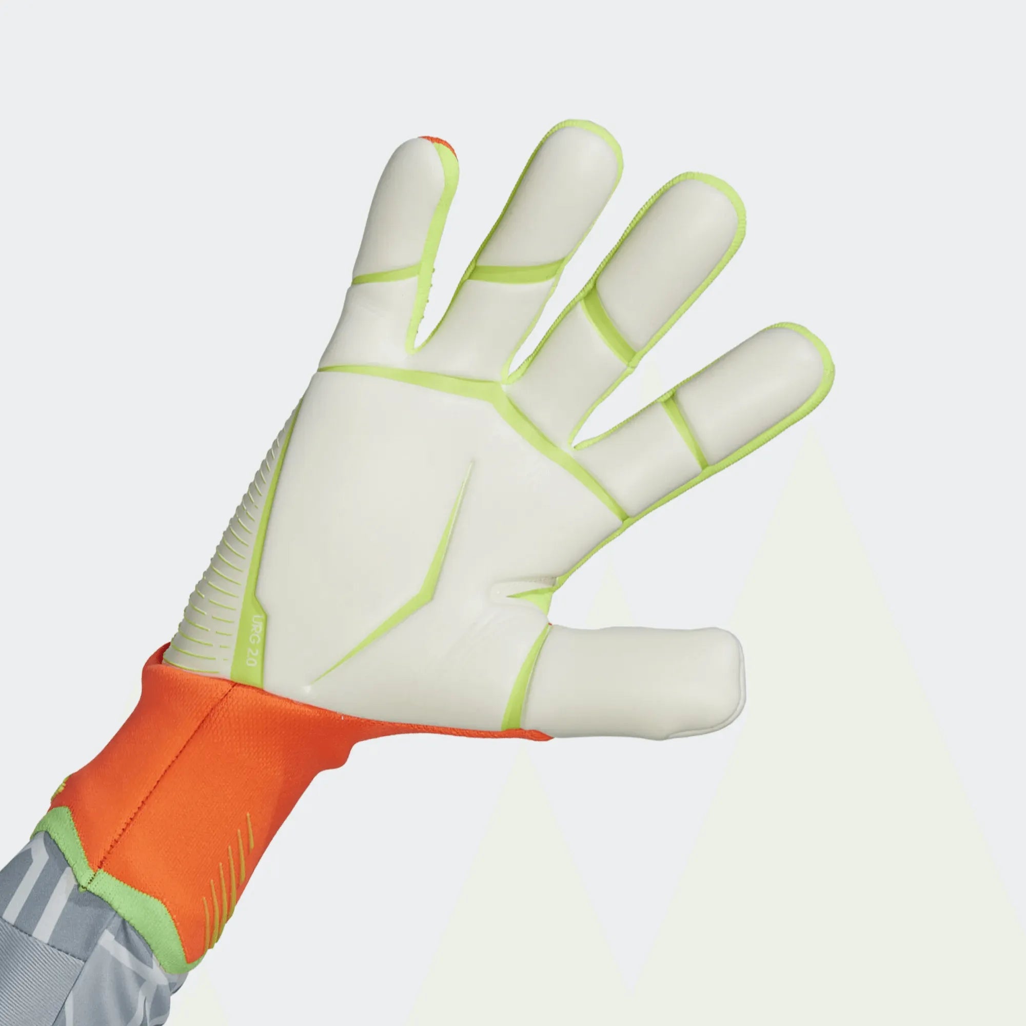 adidas Predator Edge GL Pro Goalkeeper Gloves - Solar Red-Solar Green (Single - Inner)