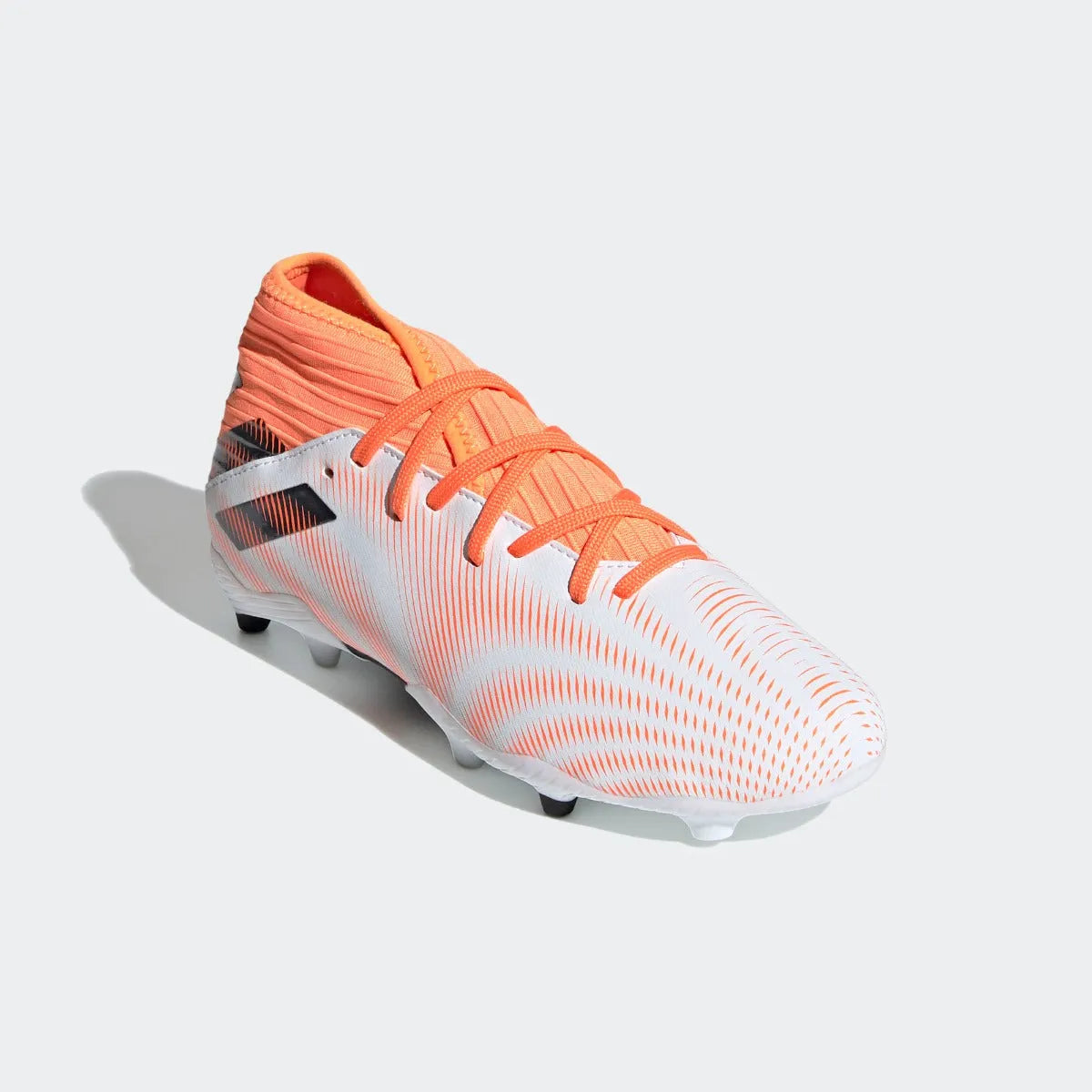 Adidas JR Nemeziz .3 FG - White-Orange-Black (Diagonal 1)