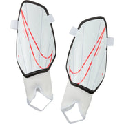 Nike Charge Shin Guard - White-Crimson