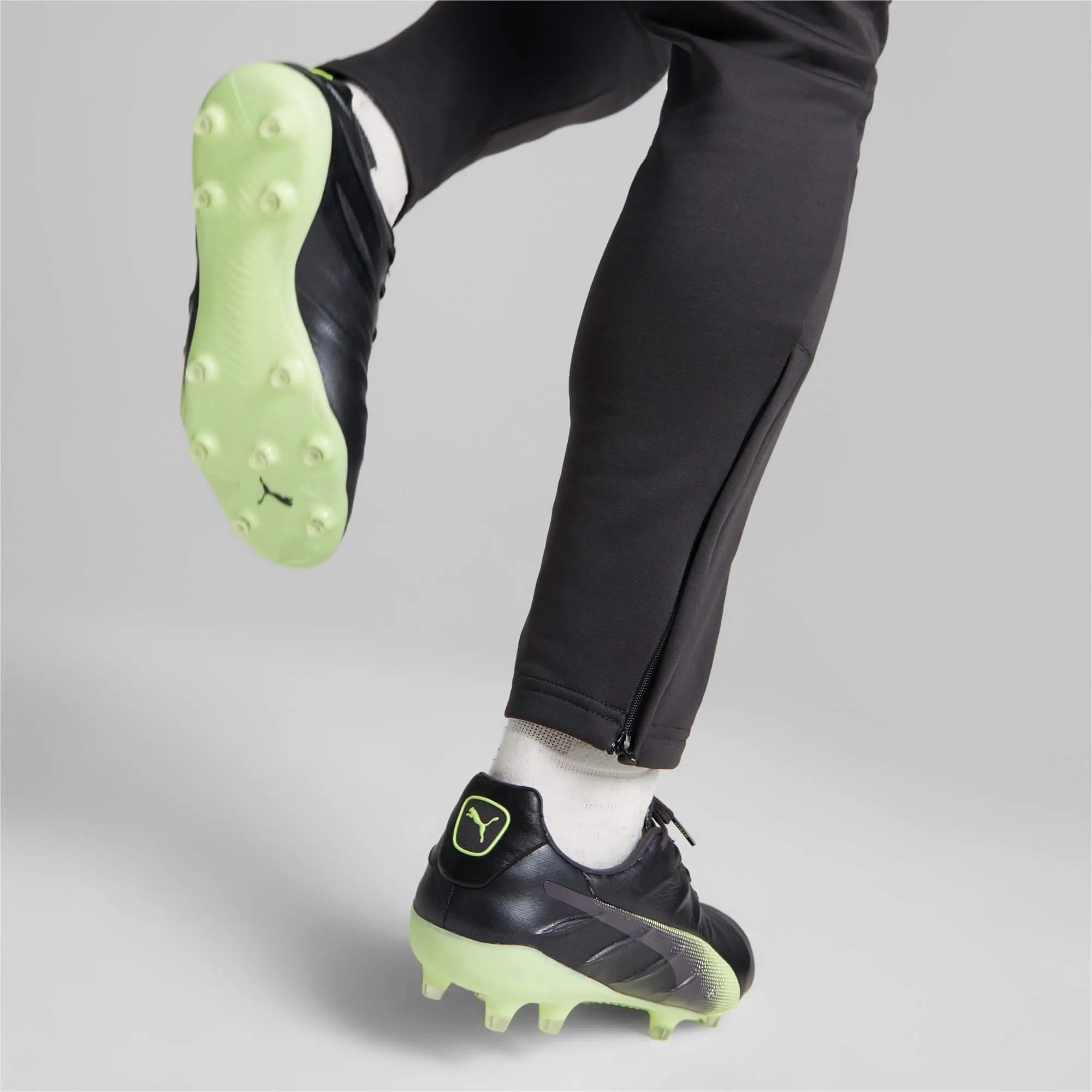 Puma KING Platinum 21 FG-AG - Asphalt-Fizzy Light (Model 2)