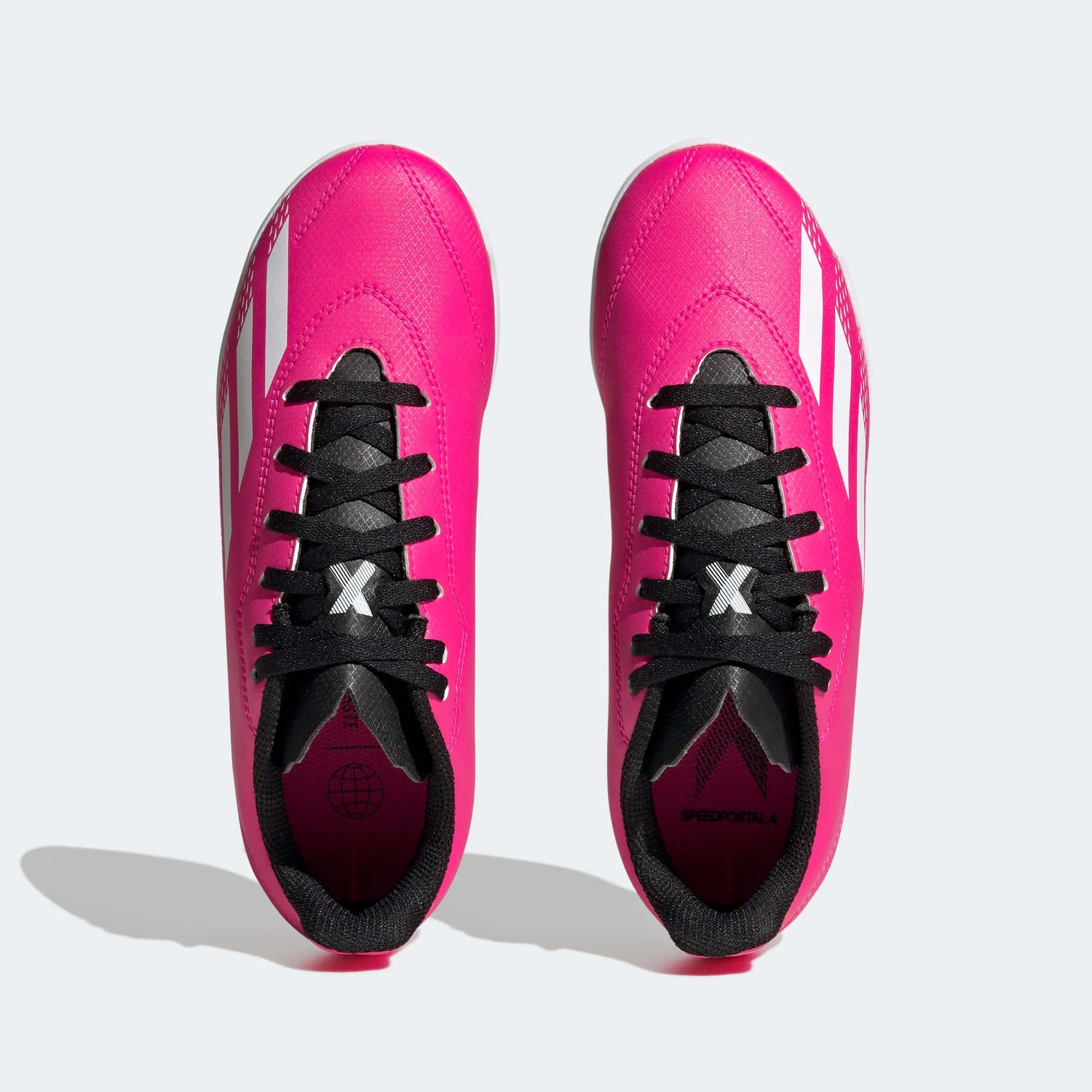 adidas Kids X Speedportal.4 Indoor J - Own Your Football (SP23) (Pair - Top)