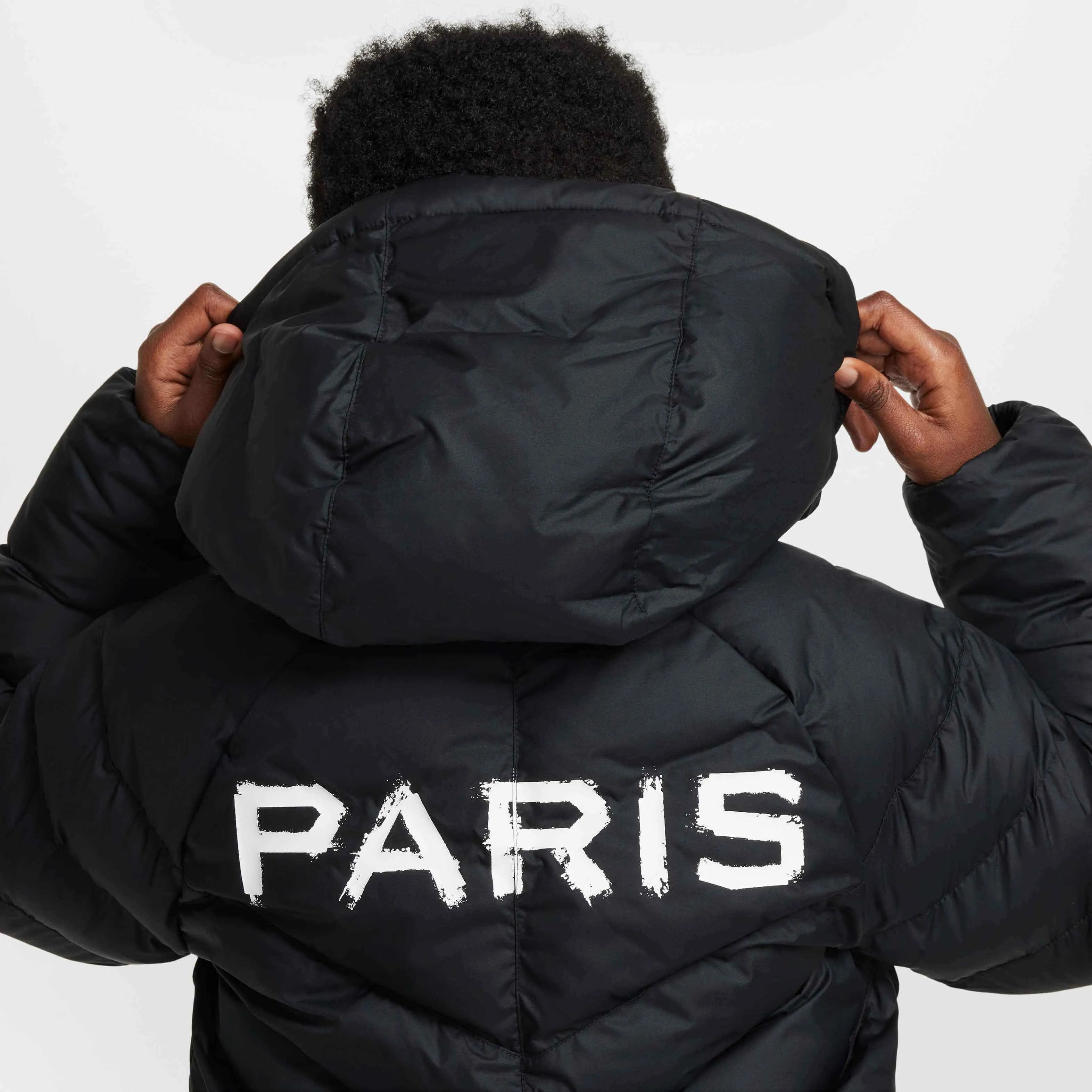 Nike 2024-25 PSG Youth Synthetic-Fill Hooded Jacket (Detail 3)