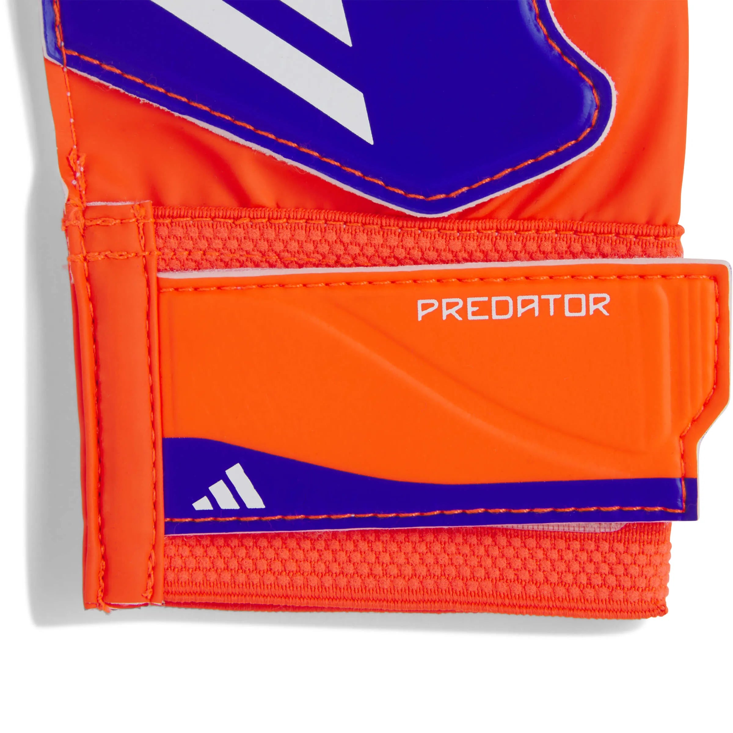 adidas Youth Predator GL Training Goalkeeper Gloves Lucid Blue / Solar Red / White (Detail 2)