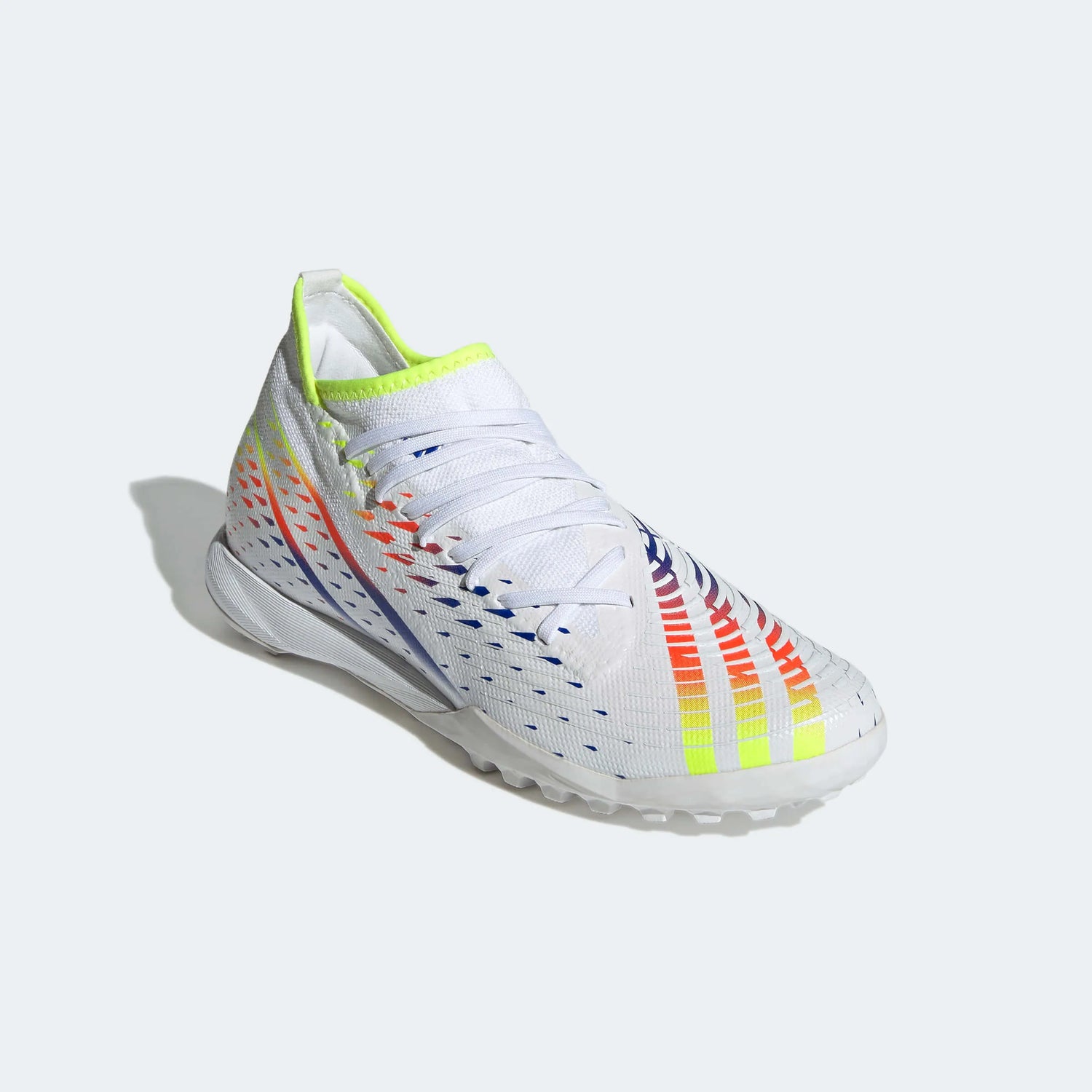 adidas Predator Edge.3 Turf - White-Yellow-Black (Diagonal 1)
