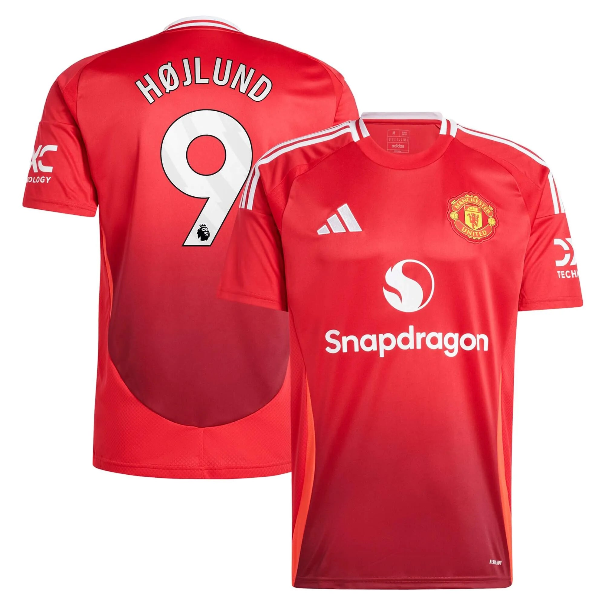 adidas 2024-25 Manchester United Youth Stadium Home Jersey