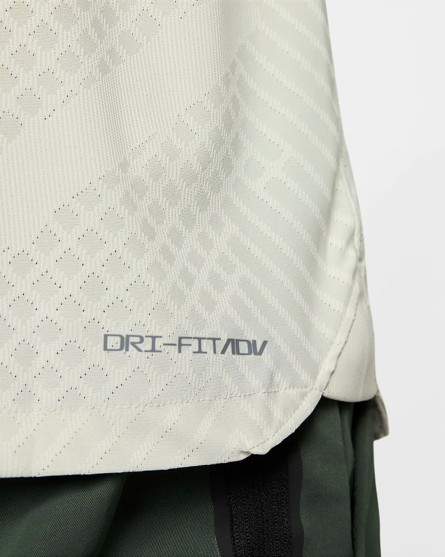 Nike 2023 Portland  Thorns Authentic Away Jersey - Light Bone-Pro Green-Black (Detail 4)