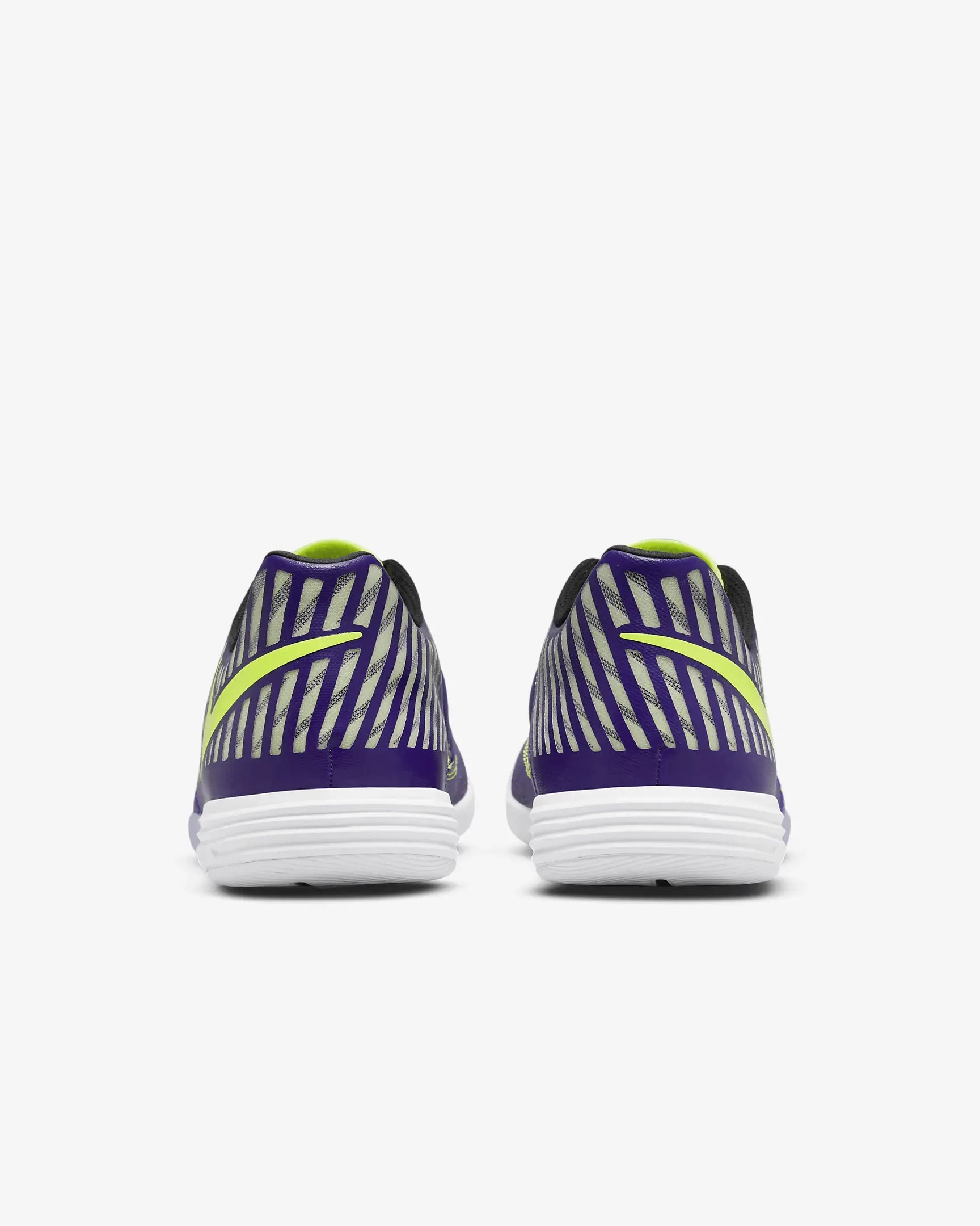 Nike Lunar Gato II Indoor Soccer Shoes - Purple-Volt