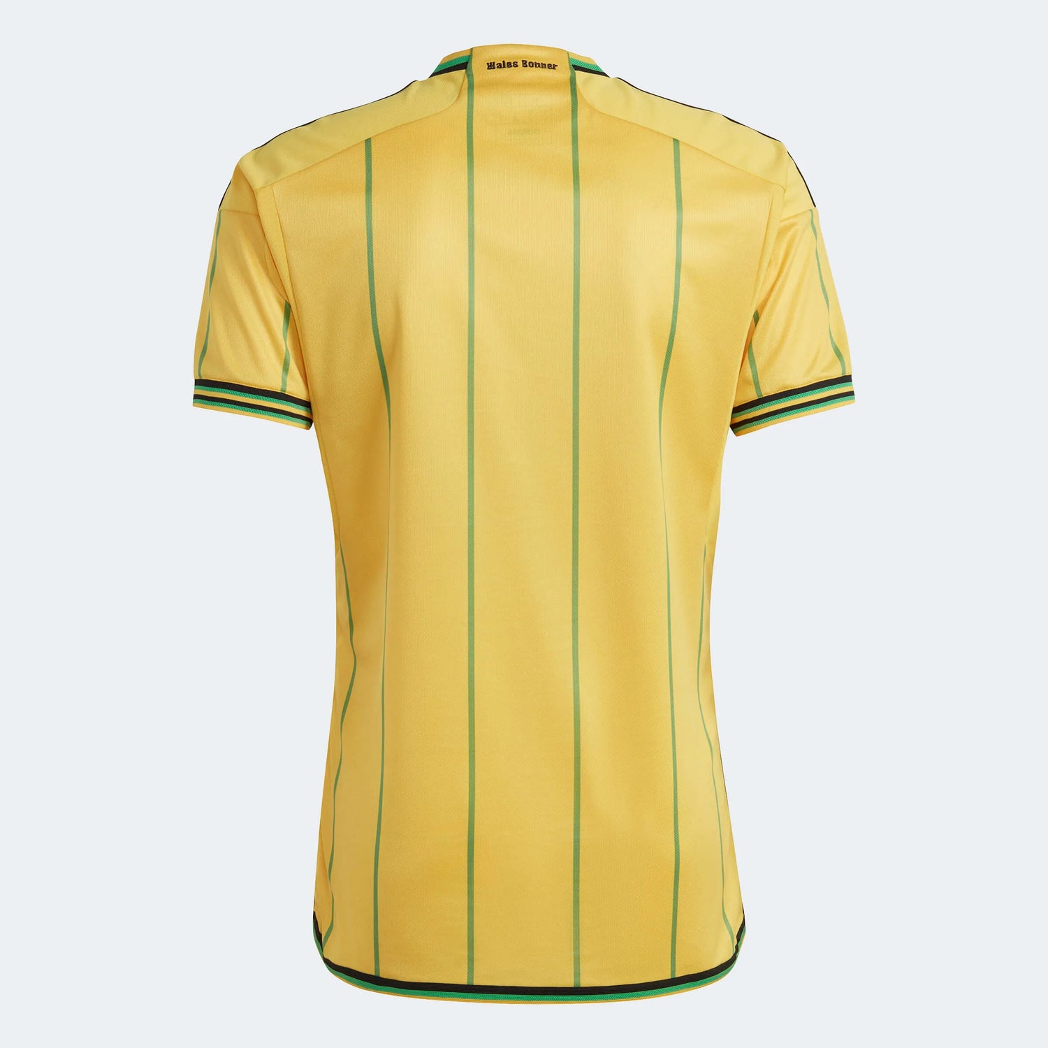 adidas 2023 Jamaica Home Jersey - Bold Gold-Vivid Green (Back)