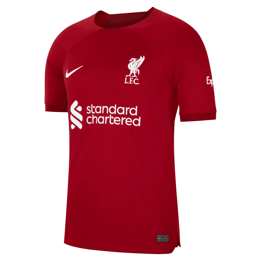 Nike 22-23 Liverpool FC Stadium Home Soccer Jersey - Red