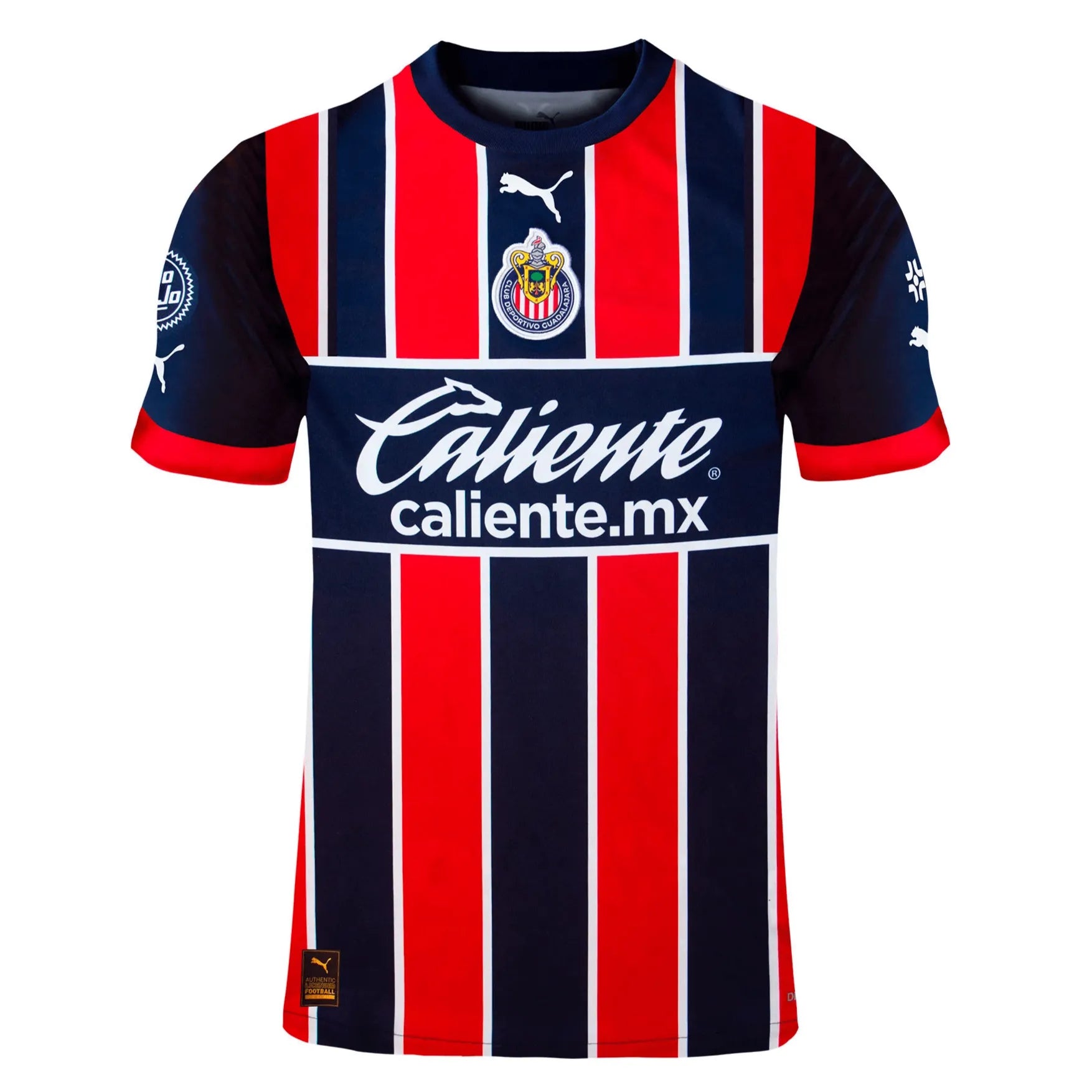 Puma 2022-23 Chivas Third Jersey - Red-White-Navy (Front)