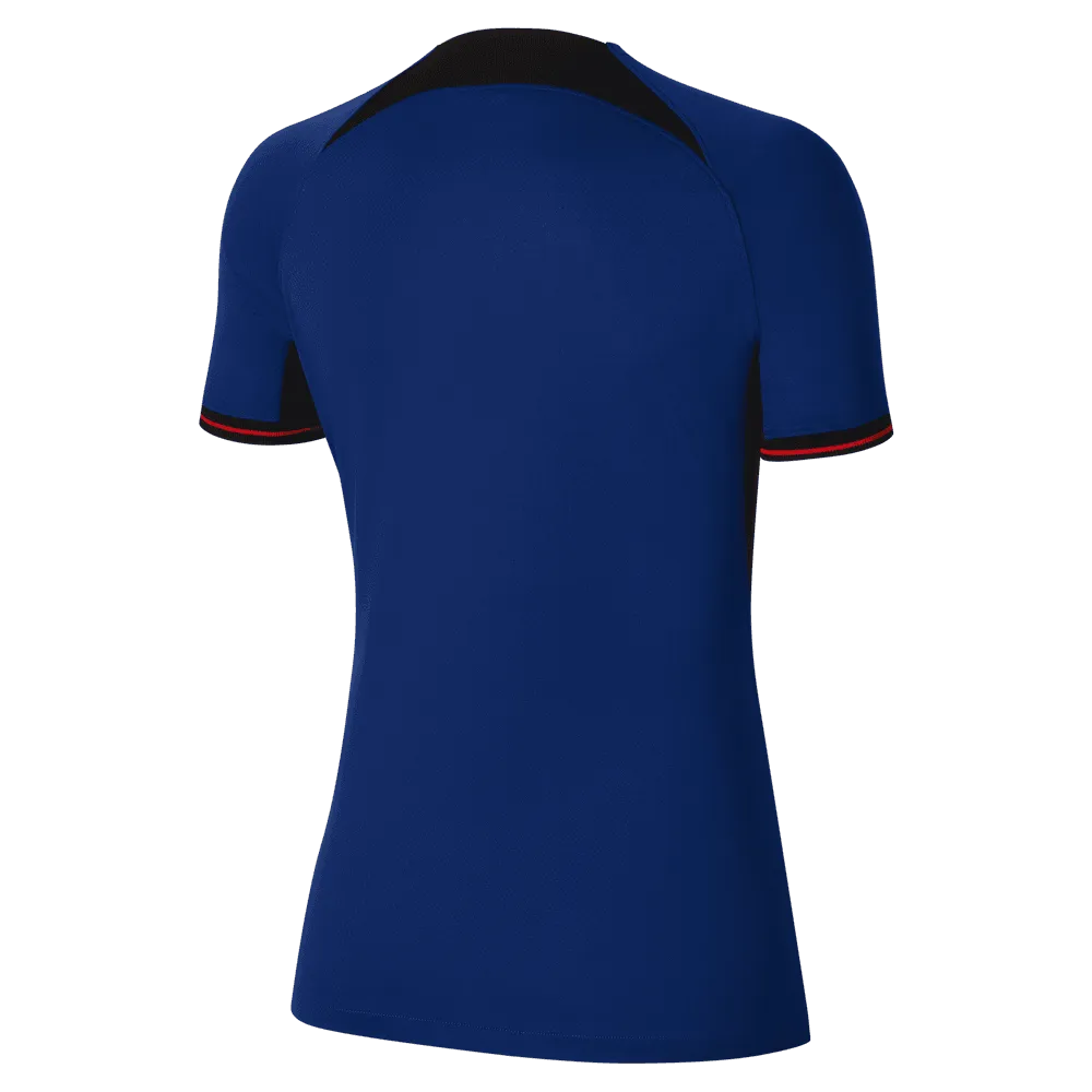 Nike 2022-23 Netherlands Women's Away Jersey - Deep Royal Blue (Back)