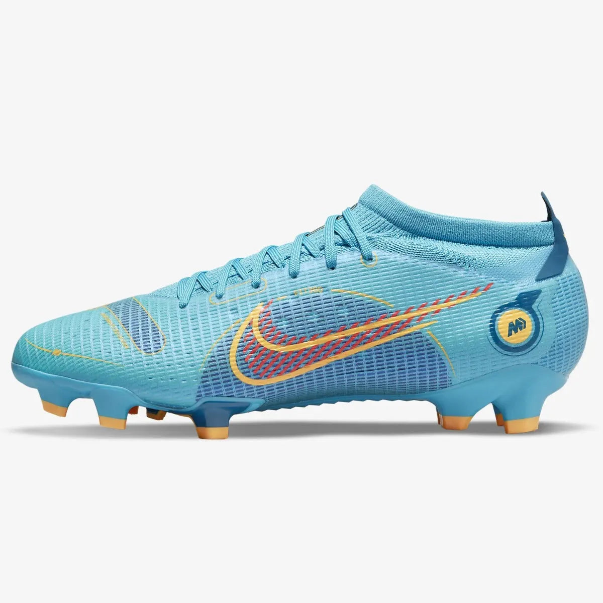 Nike Mercurial Vapor 14 Pro FG - Chlorine Blue-Laser Orange (Side 1)