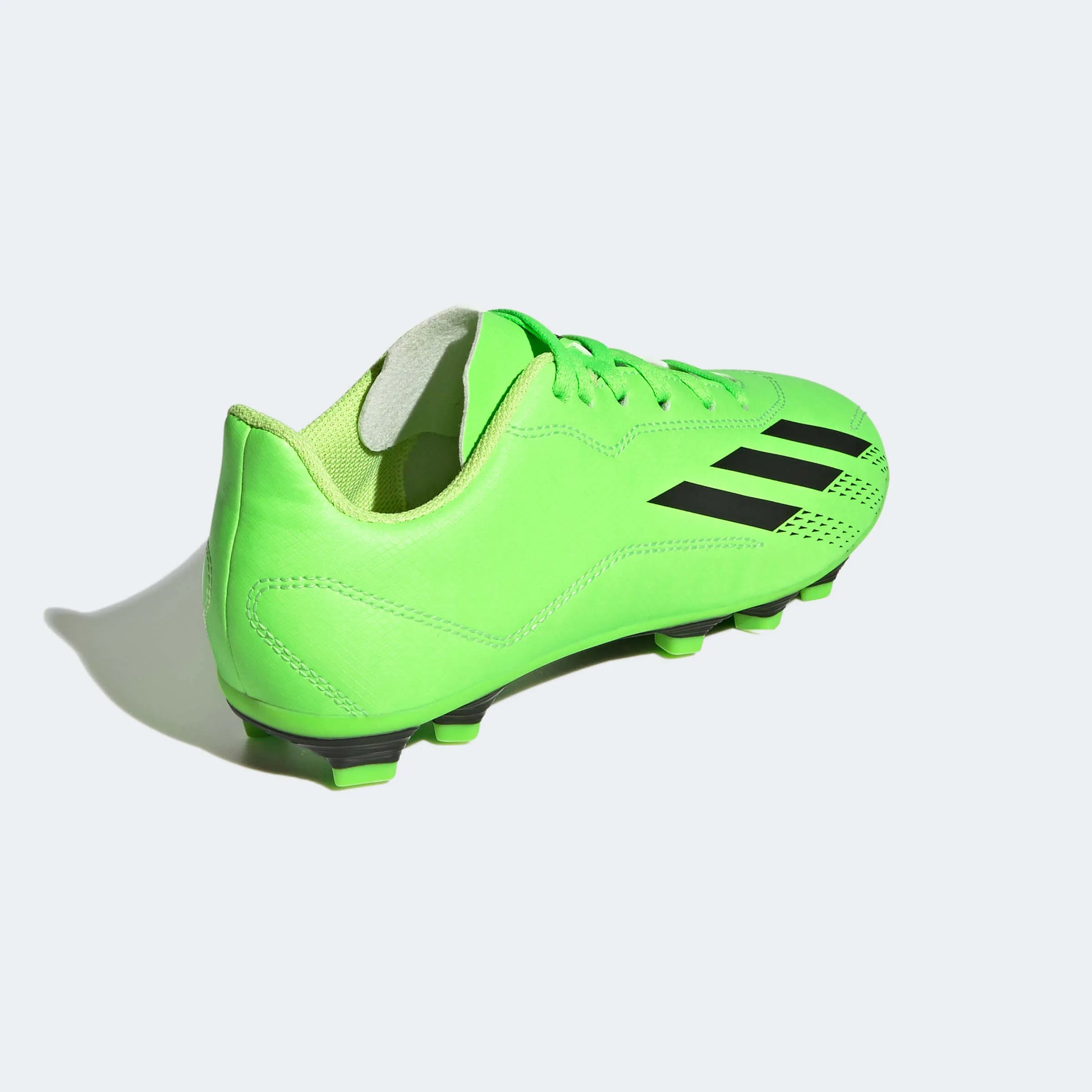 adidas Kids X Speedportal.4 FxG - Solar Green - Black (Back Lateral)