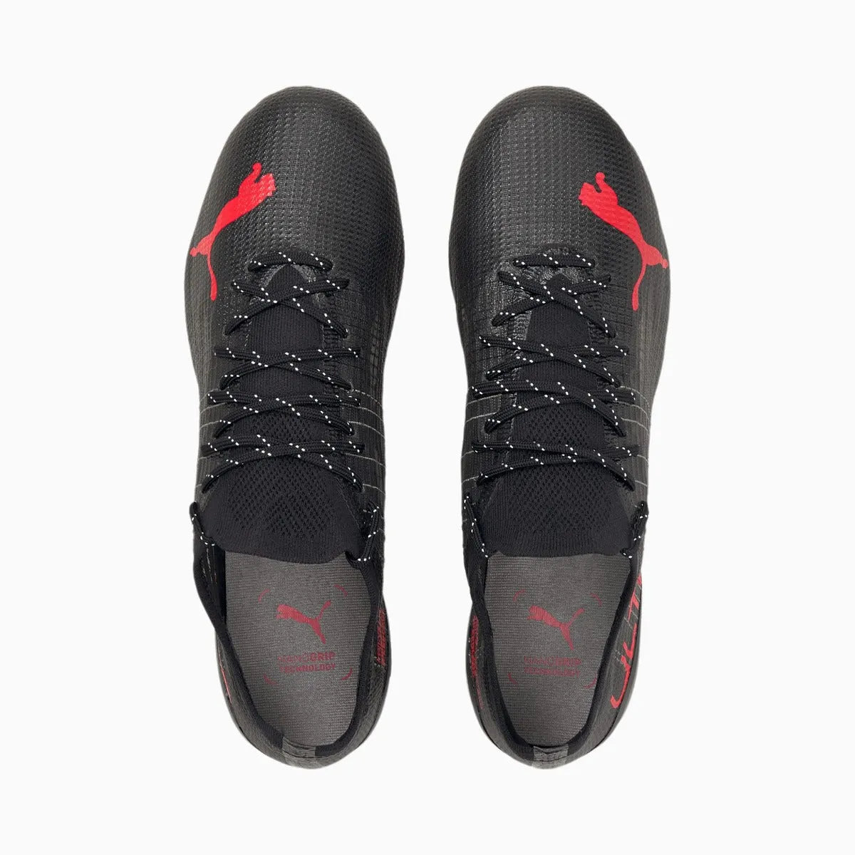 Puma Ultra 1.3 FG-AG - Black-Sunblazing (Pair - Top)