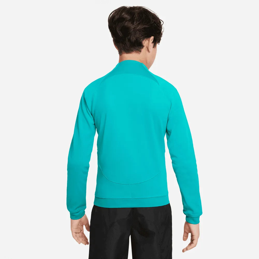 Nike 2023-24 Barcelona Youth Academy Pro Third Knit Jacket (Model - Back)