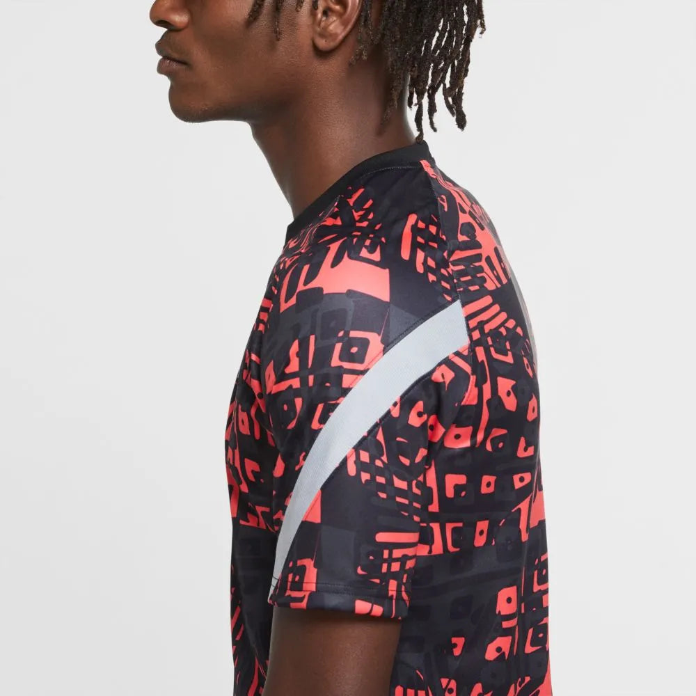 Nike 2020-21 Liverpool Dry-Fit Training Top - Black-Crimson