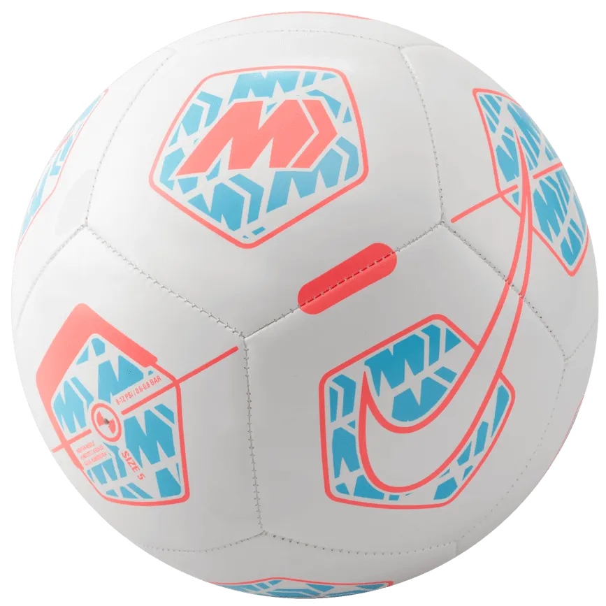 Nike SP23 Mercurial Fade Training Ball - White-Blue-Pink (Front)