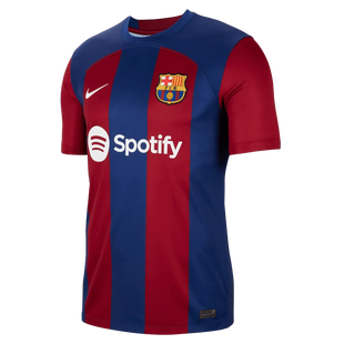 Nike 2023-24 Barcelona Men's Stadium Home Jersey (Front)