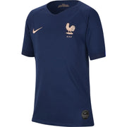 Nike France 2019-20 WC YOUTH Home Jersey - Blue