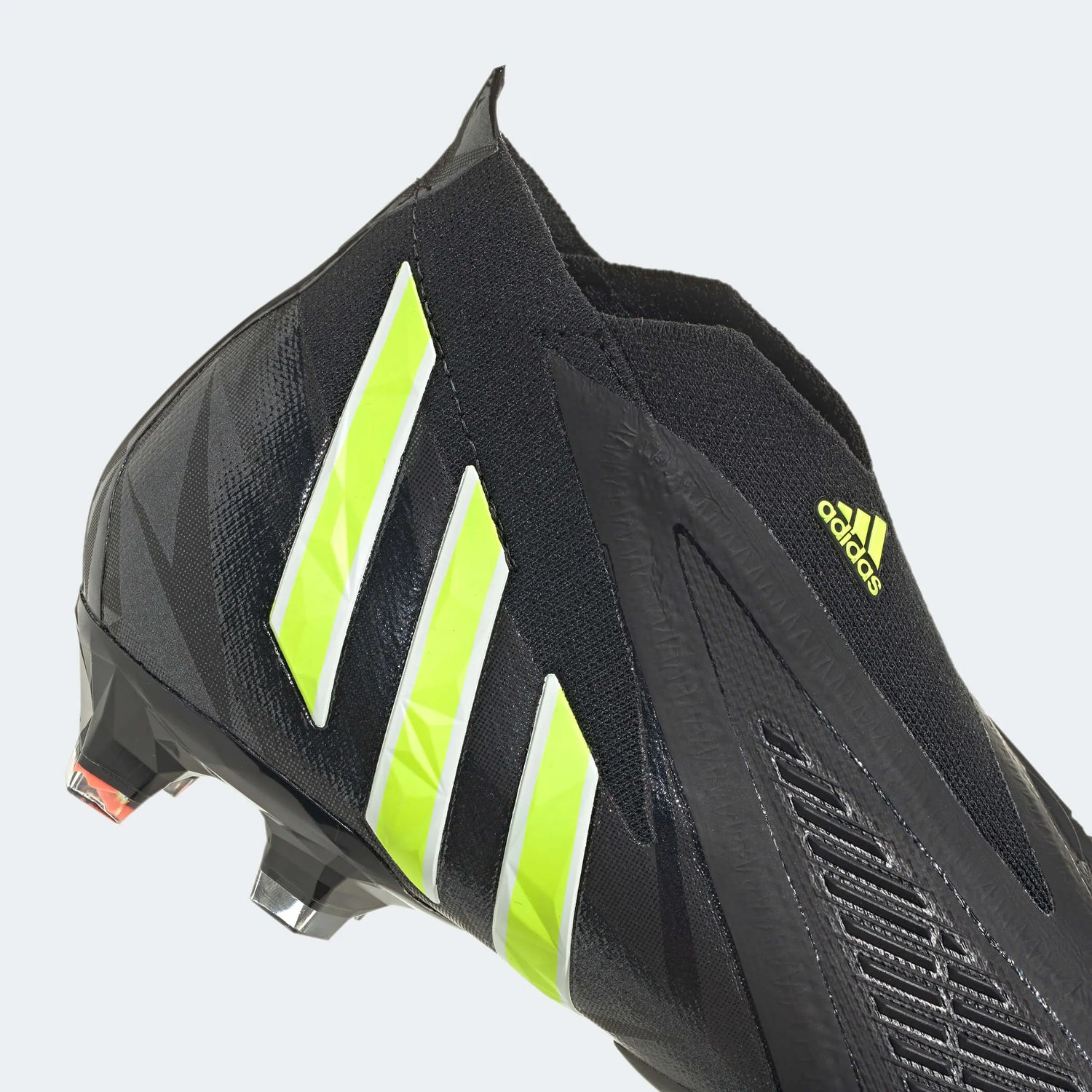 adidas Predator Edge + FG - Black-Solar Yellow (Detail 1)
