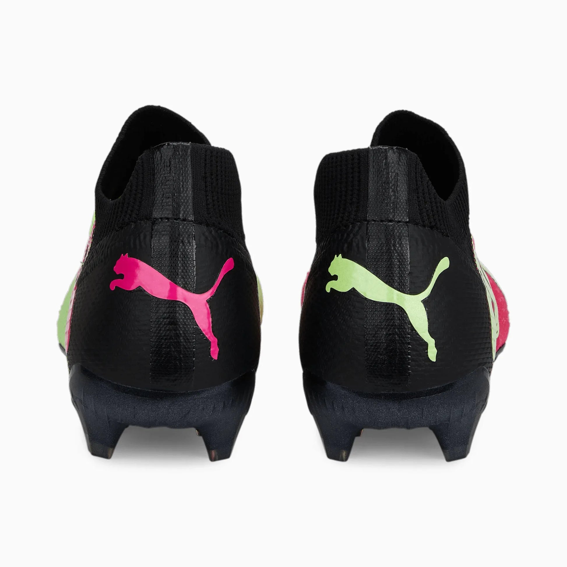 Puma Future Ultimate Tricks FG-AG - Black - Ravish - Fast Yellow (Pair - Back)