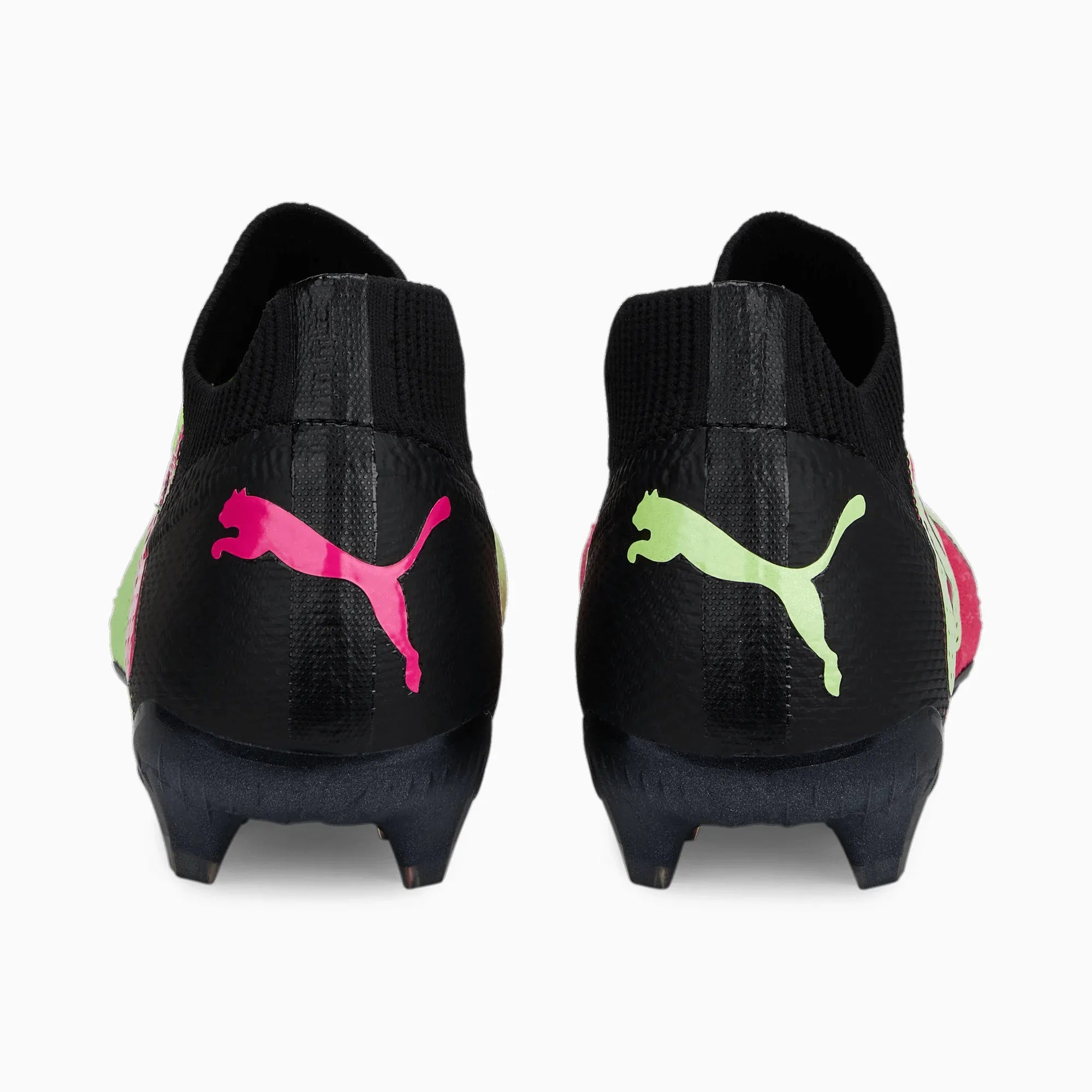 Puma Future Ultimate Tricks FG-AG - Black - Ravish - Fast Yellow (Pair - Back)