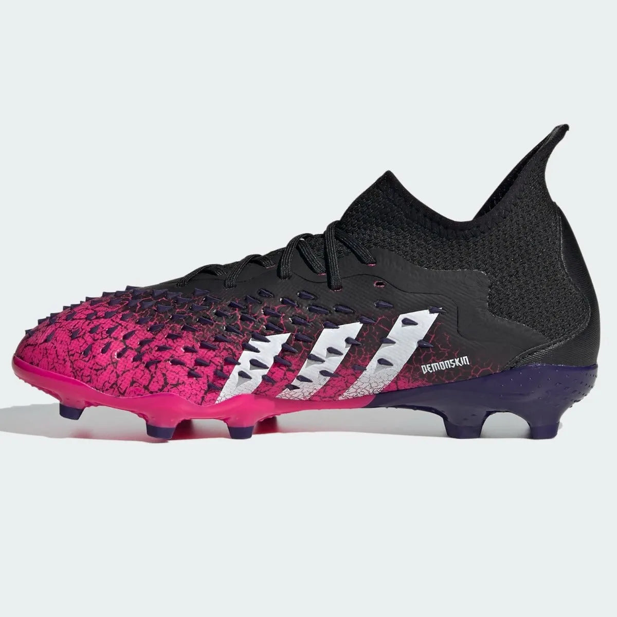 Adidas JR Predator Freak .1 FG - Black-Pink-Purple (Side 2)