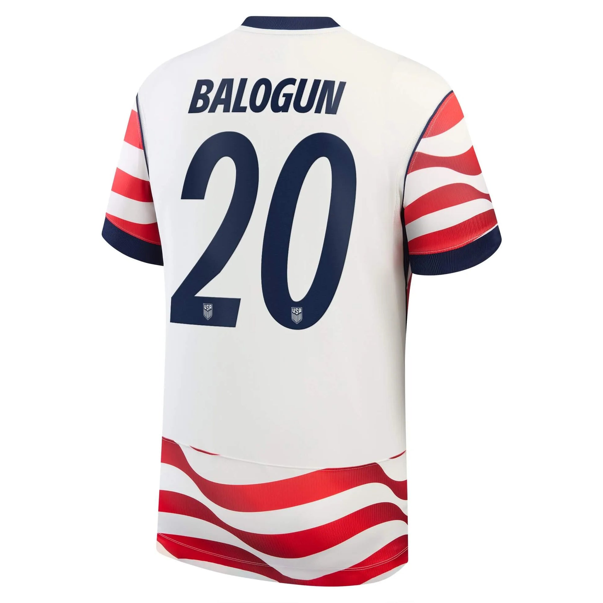 Nike 2026-27 USMNT Men's Stadium Home Player Soccer Jersey (Balogun)