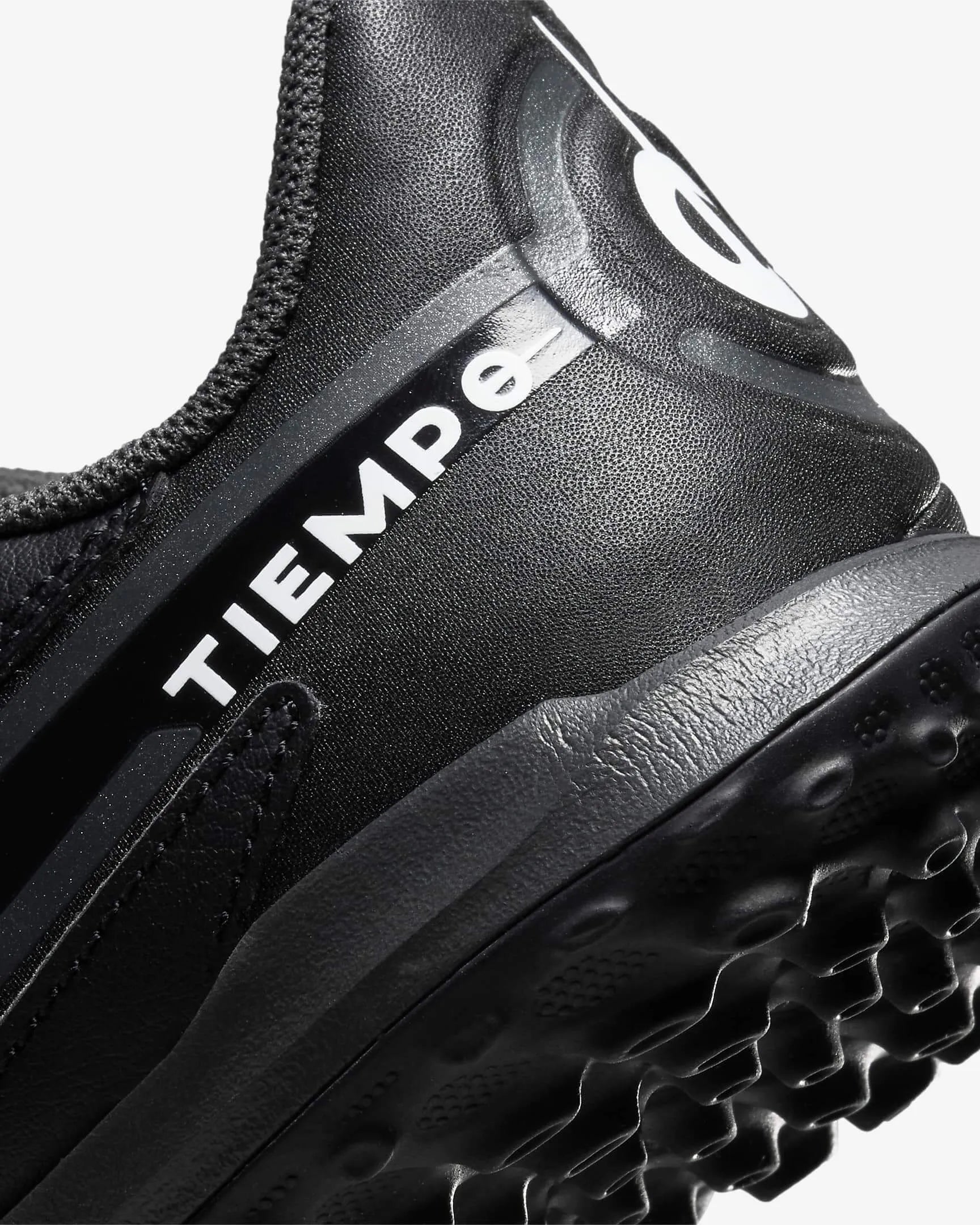 Nike Jr Legend 9 Academy Turf - Black-Smoke Grey (Detail 2)