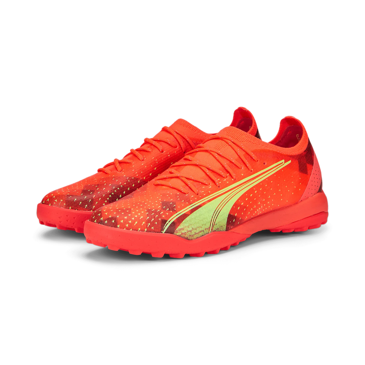 Puma Ultra Ultimate Cage Turf - Coral-Salmon (Pair - Diagonal)